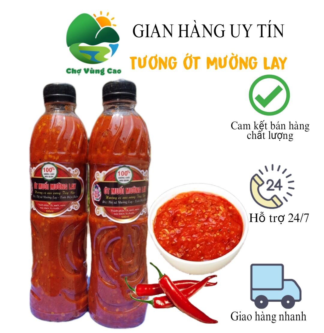 Tương ớt mường lay siêu cay