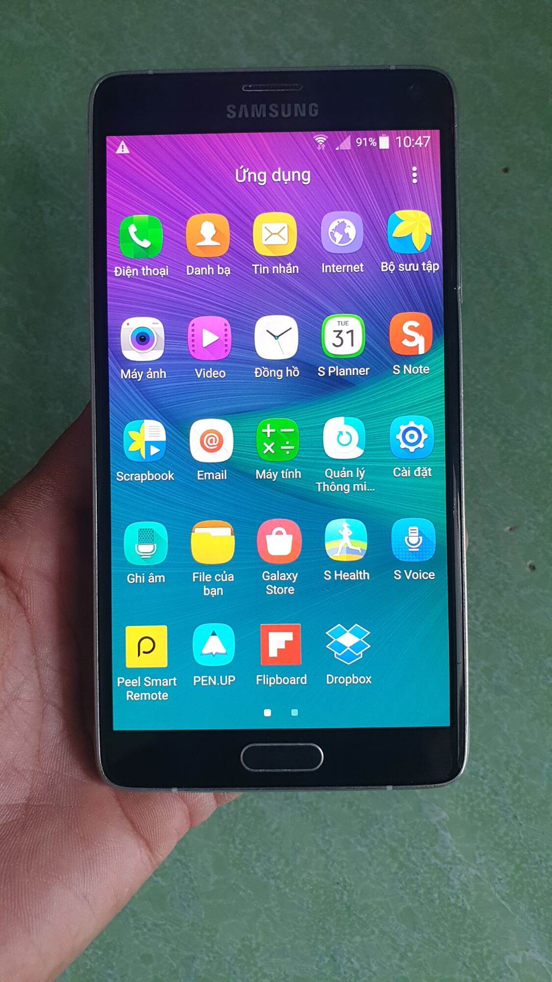 Điện thoại samsung note 4 Ram 3G