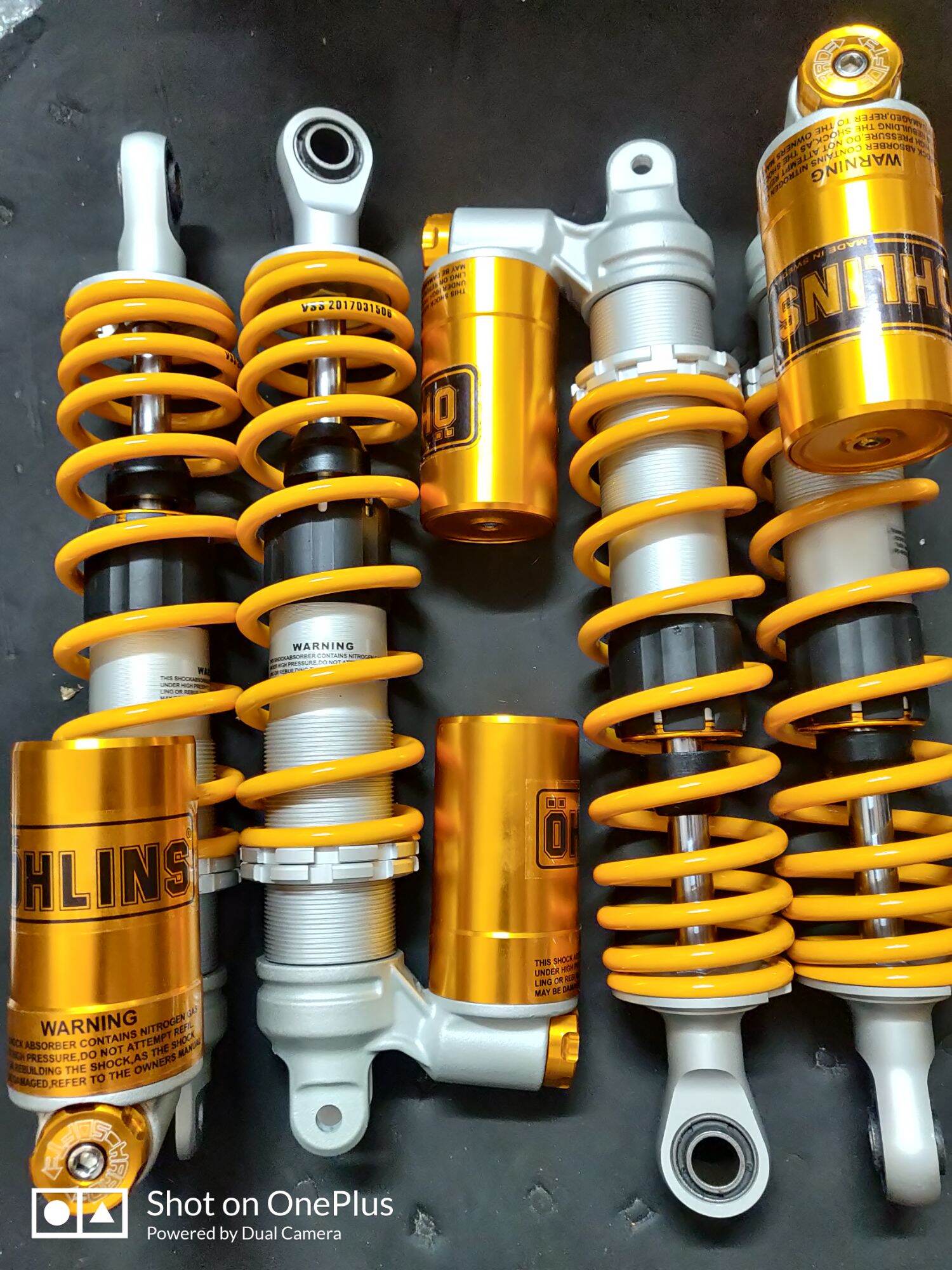 Phuộc ohlins bình dầu dưới gắn airblade nouvo 5 6 dylan ps shark sh ý nvx pcx
