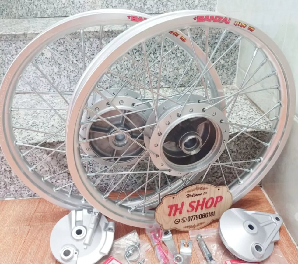 [HCM]CẶP BÁNH CĂM WAVE DREAM ĐÙM SƠN BẠC ZIN KÈM MÁ ĐÙM TRƯỚC SAU NIỀNG BANZAI THÁI LAN GẮN VỪA KO CHẾ