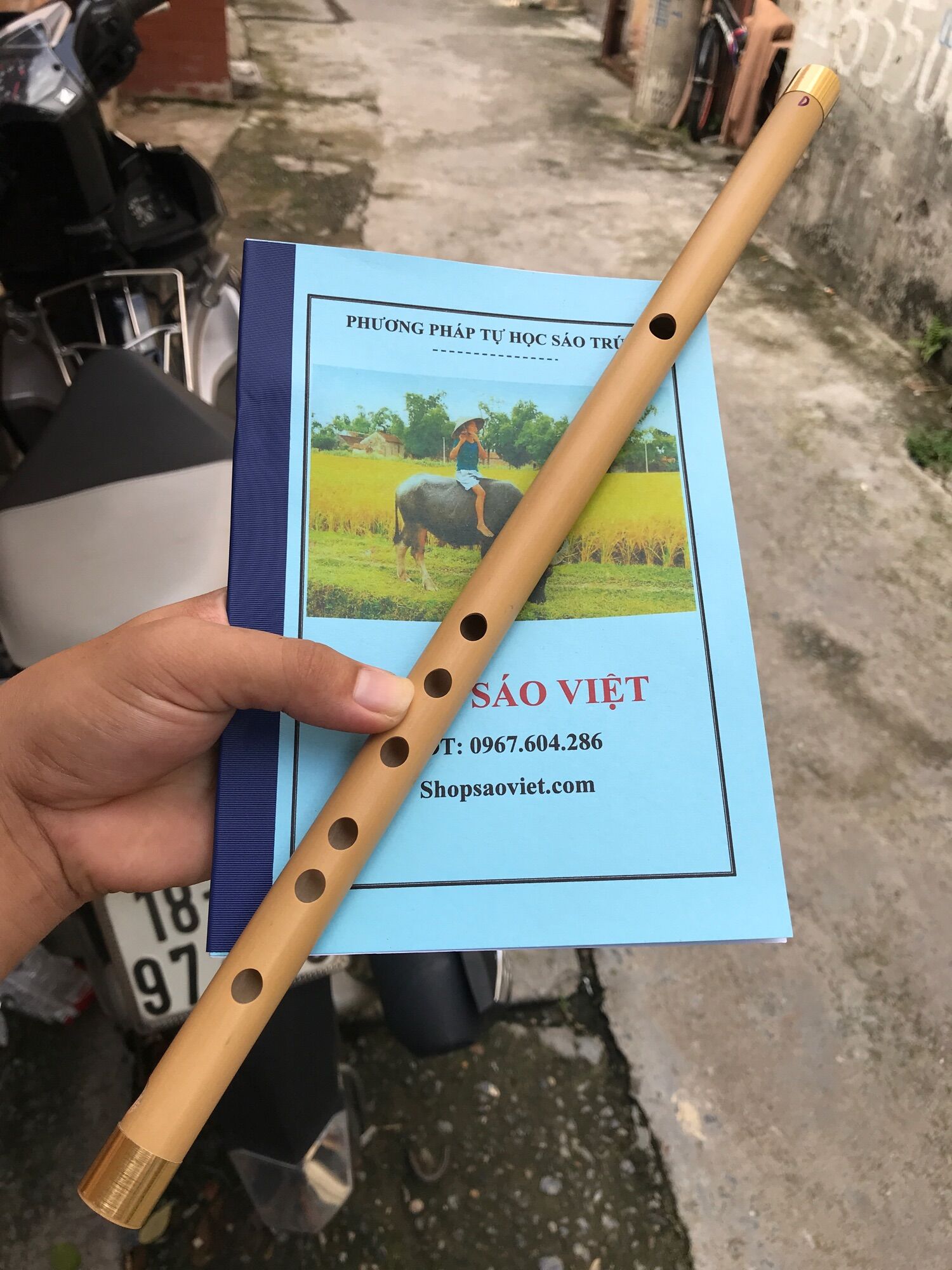 Sáo trúc rê cao