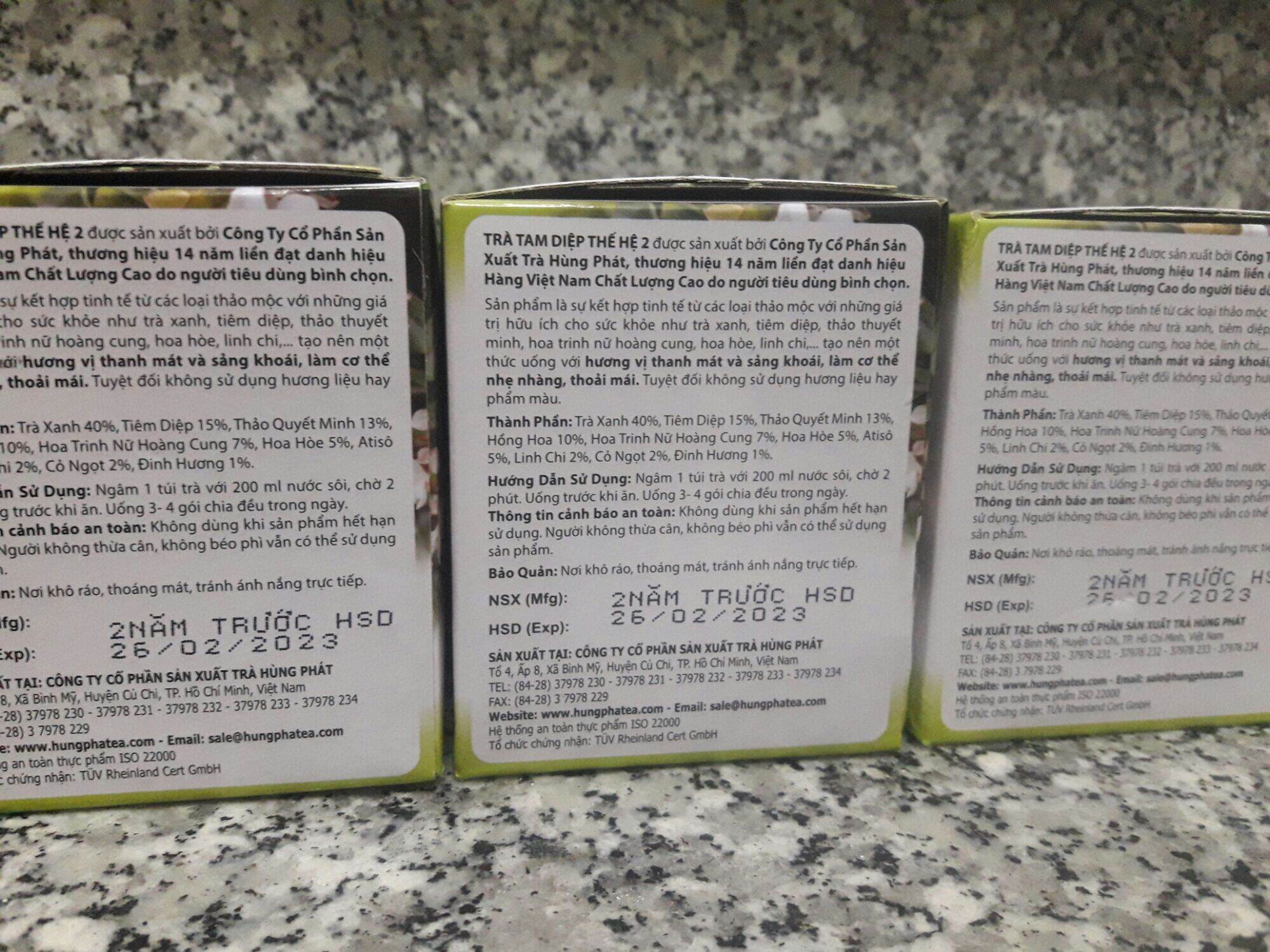 Trà Tam Diệp thế hệ 2