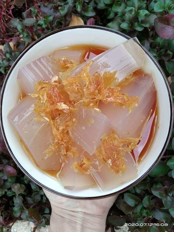 500g rong câu chỉ vàng nấu chè .nấu xu xoa