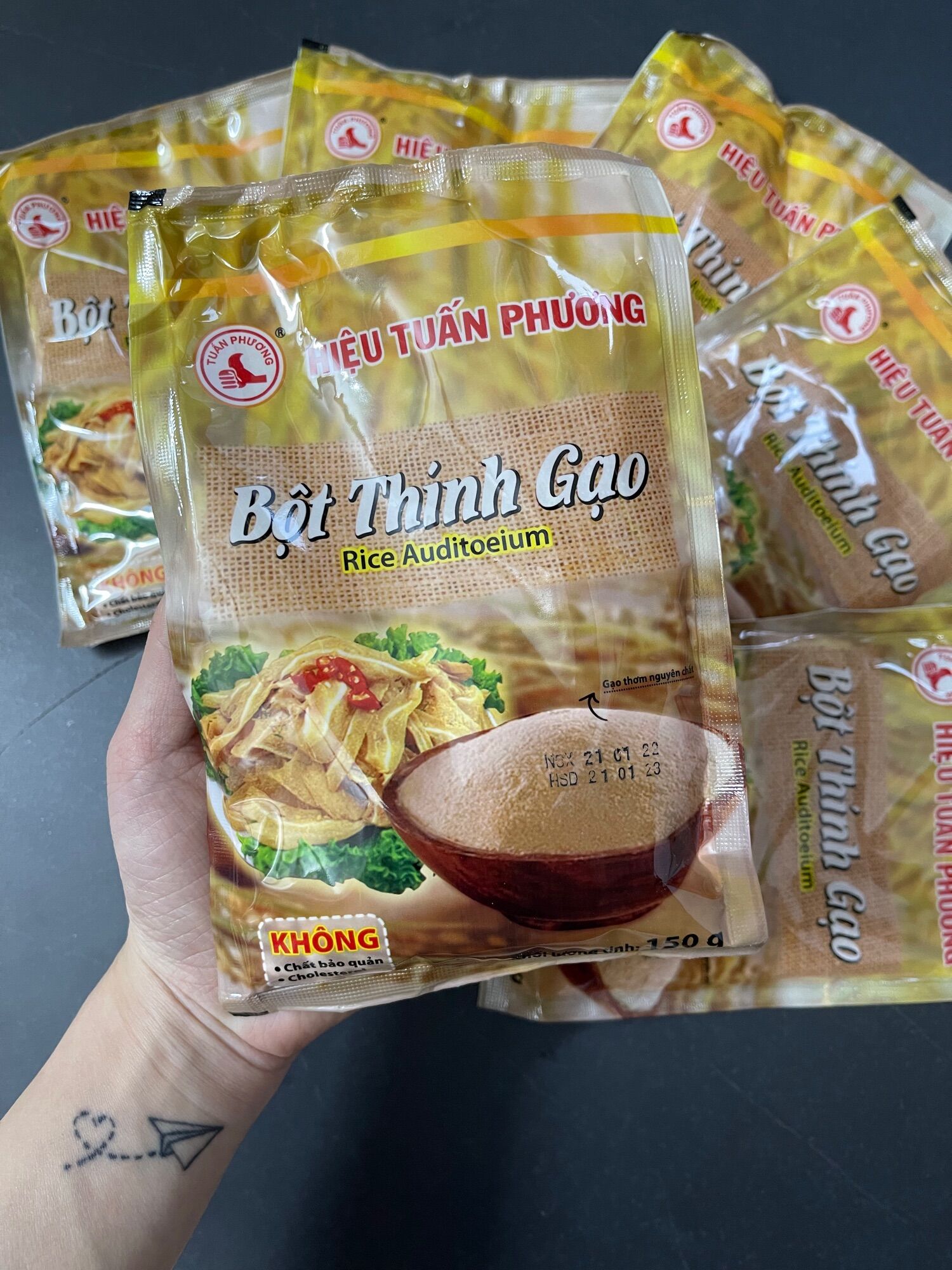 Bột thính gạo 150gr