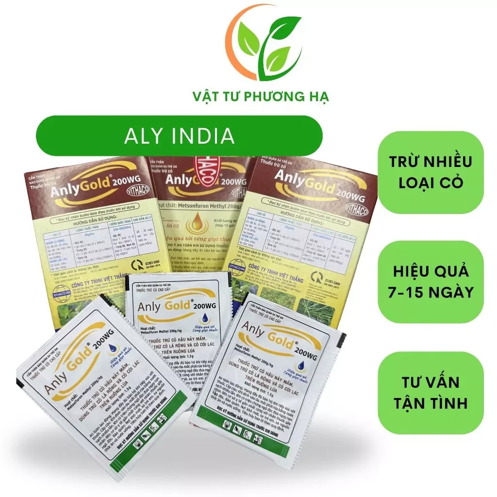  10.  GÓI Thuốc Diệt Mầm AlyIndia Thuốc Diệt Cỏ Chọn Lọc Lưu Dẫn Mạnh 