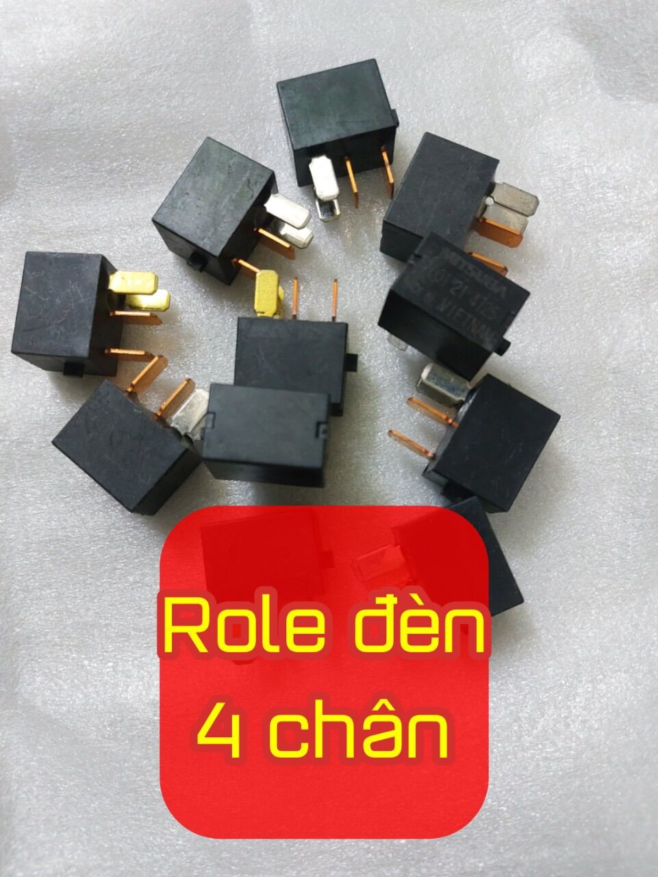 Rờ le đèn xe máy 4 chân - 5 chân hàng mitsuba