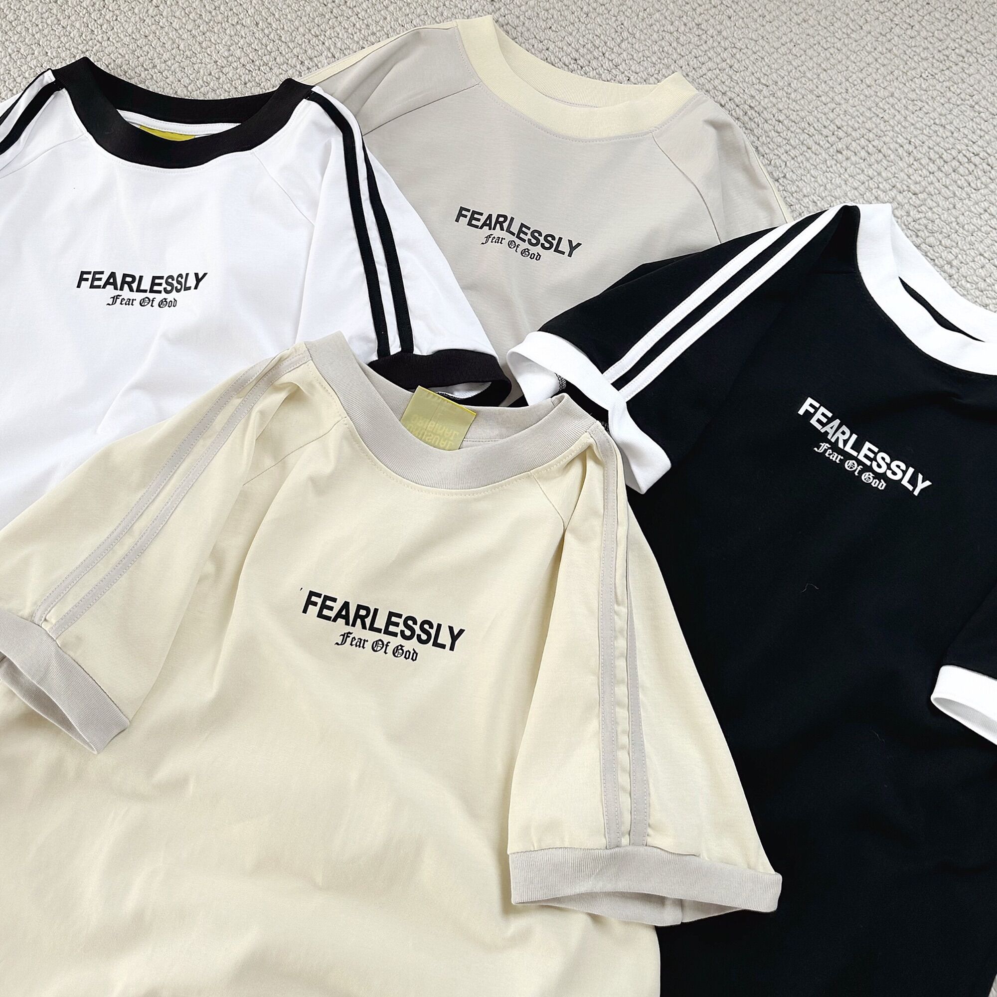 Áo thun over cotton Fearlessly _HT.Store96