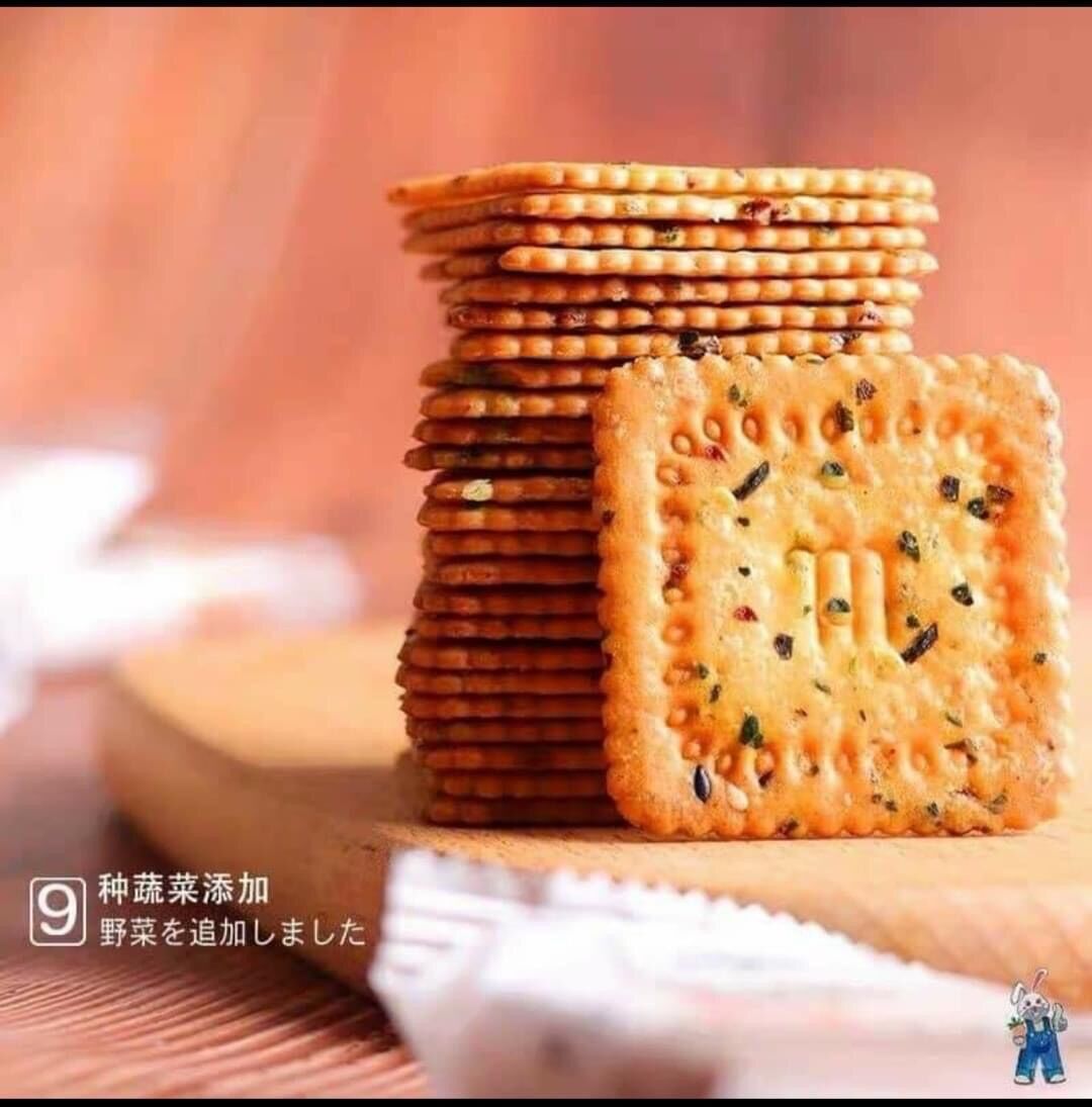 Bánh quy rau củ vị gà hầm 328g