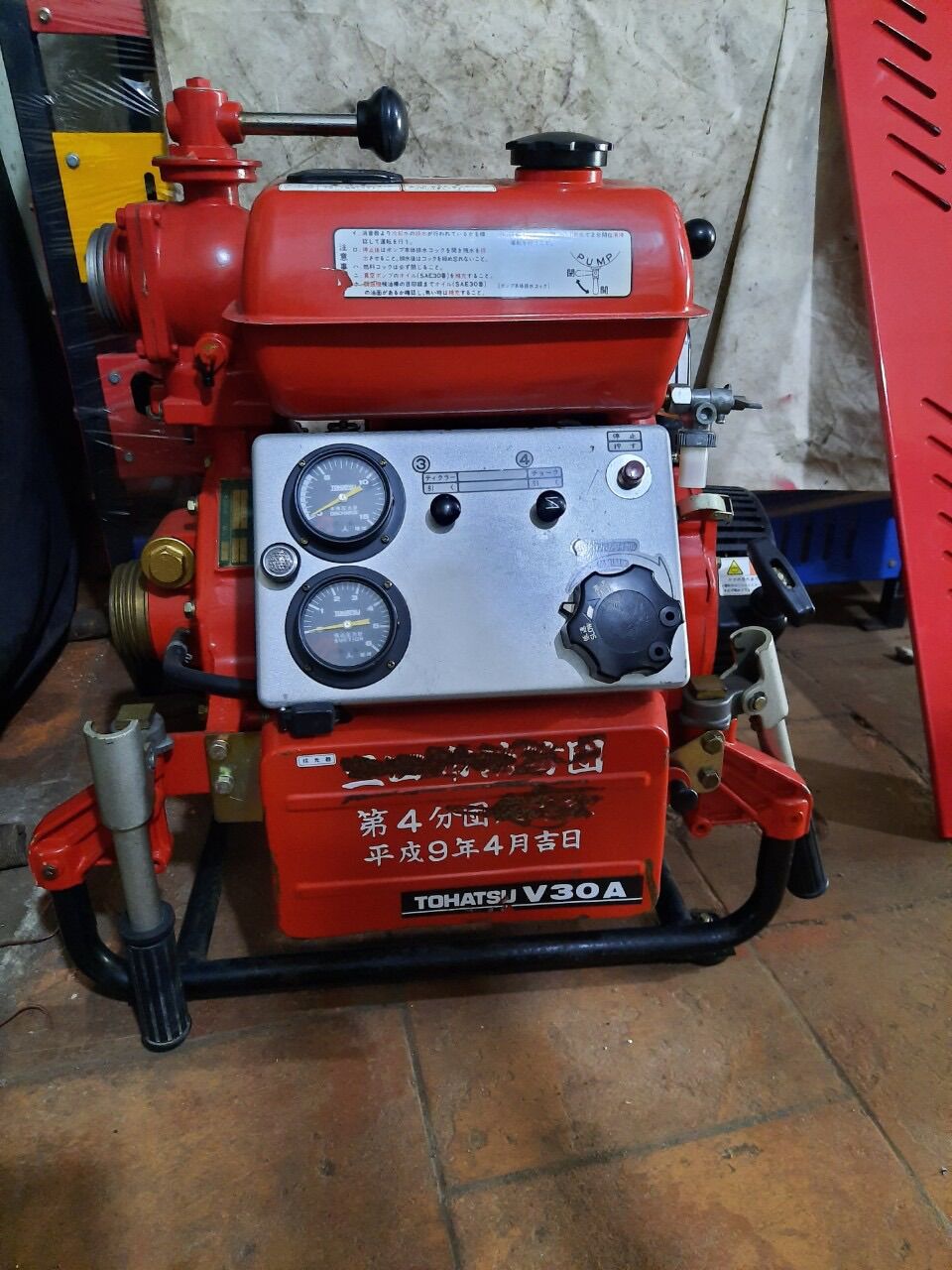 MÁY BƠM PCCC CHÁY TOHATSU