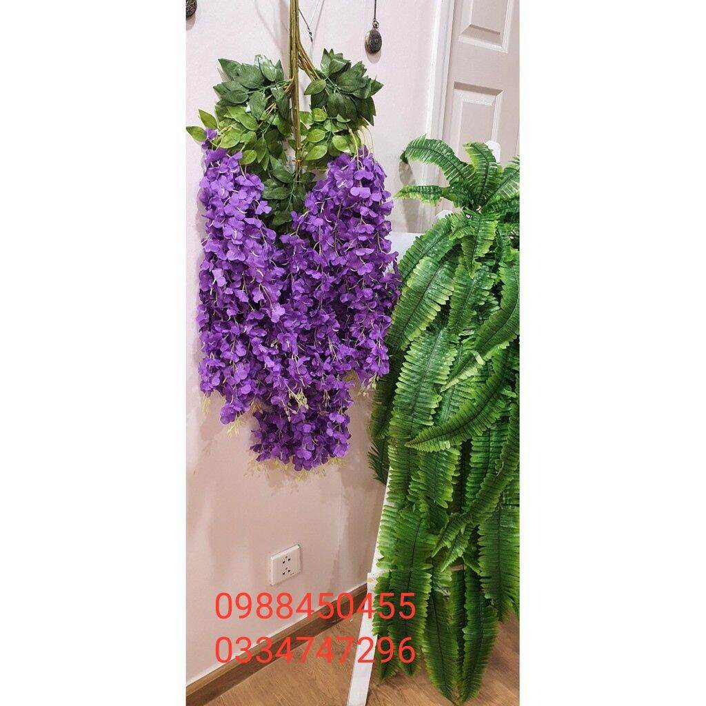 CÀNH HOA TỬ ĐẰNG GIẢ DÙNG TRANG TRÍ