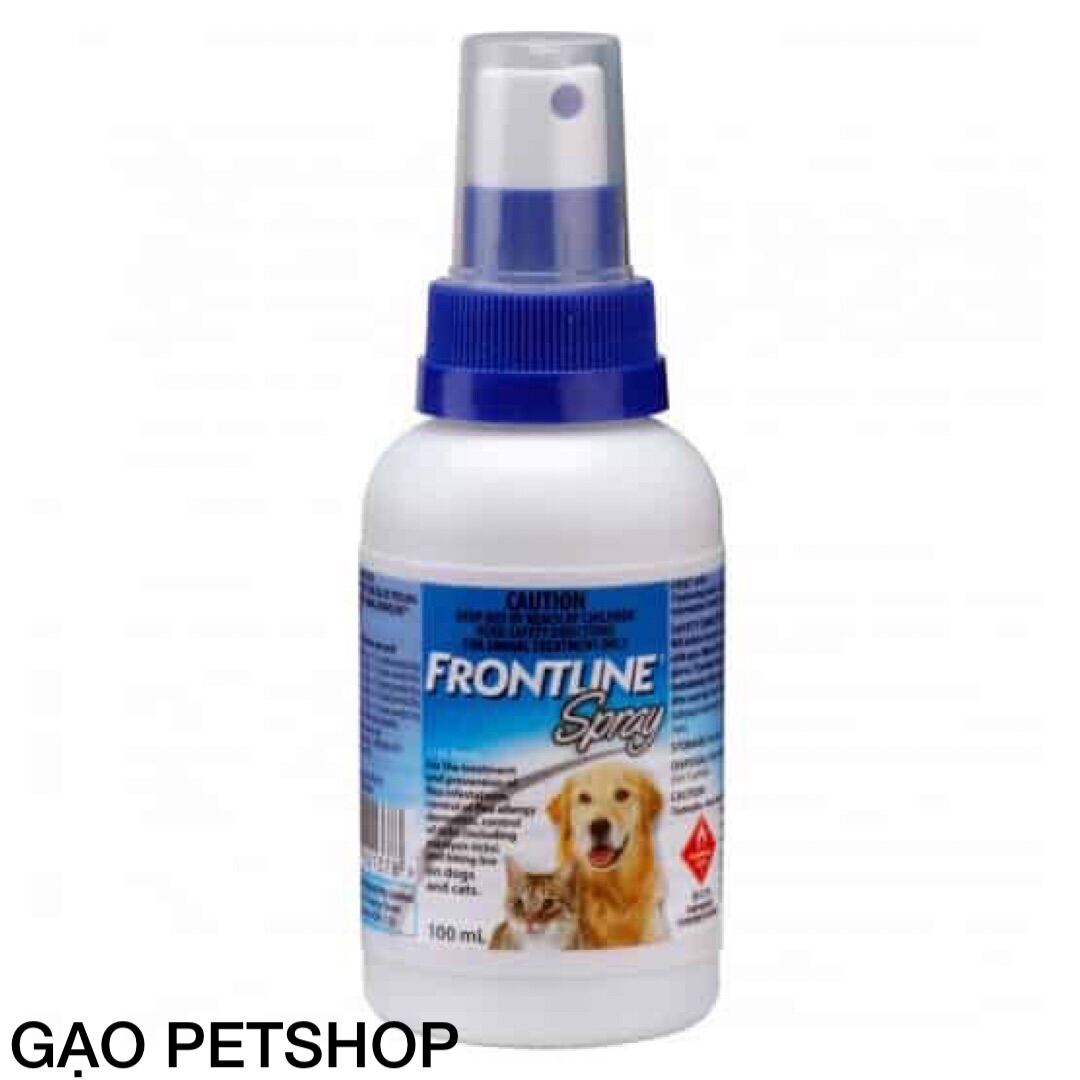 [HCM]Dung dịch xịt diệt ve rận cho chó mèo MERIAL Frontline Spray Treatment