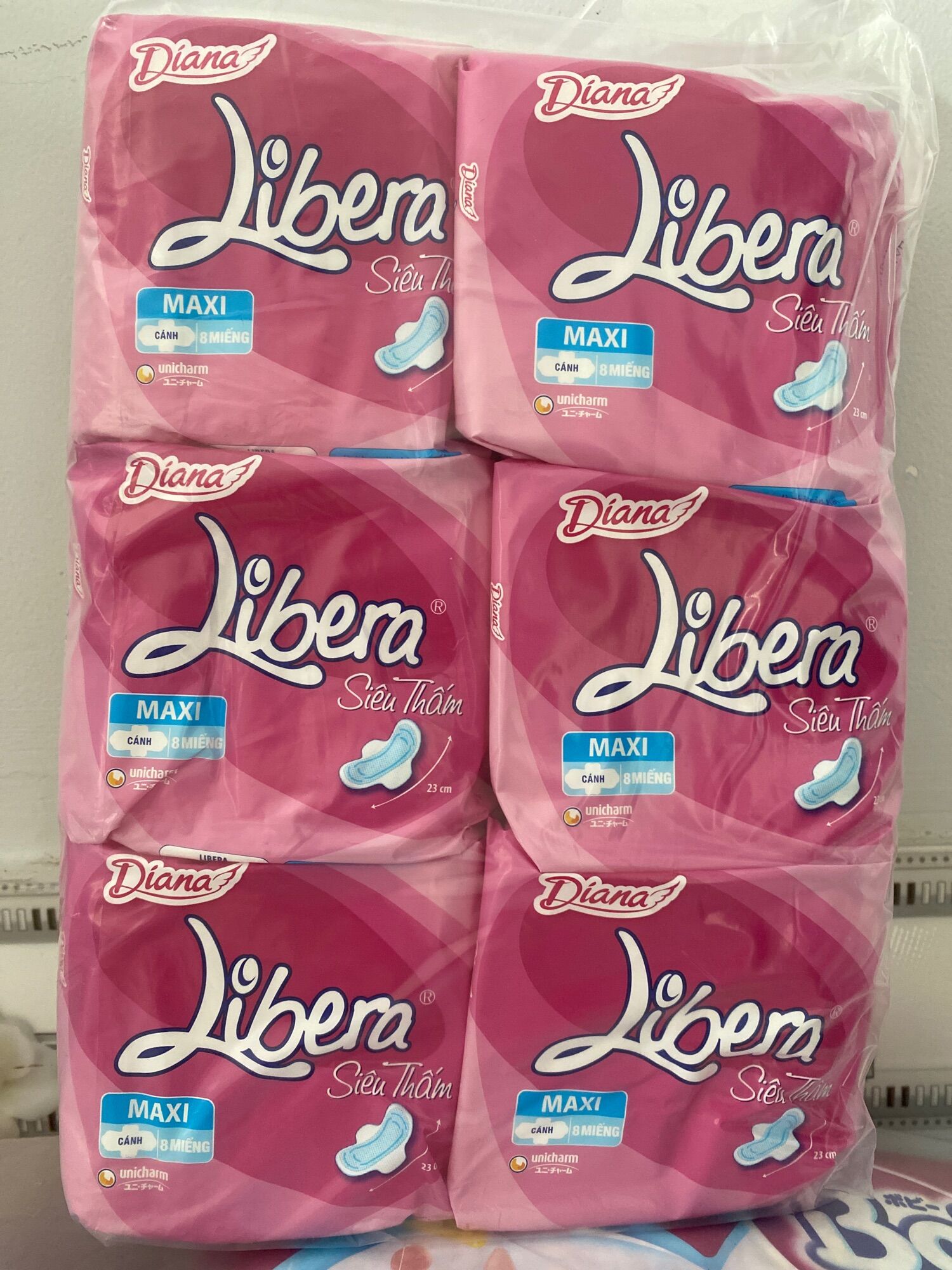Bvs Libera Super Absorbent (Thick Wings)/ Combo of 6 Packs