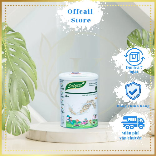 Sữa Yến Mạch Satyca A+ Cung Cấp Năng Lượng, Hộp 410g