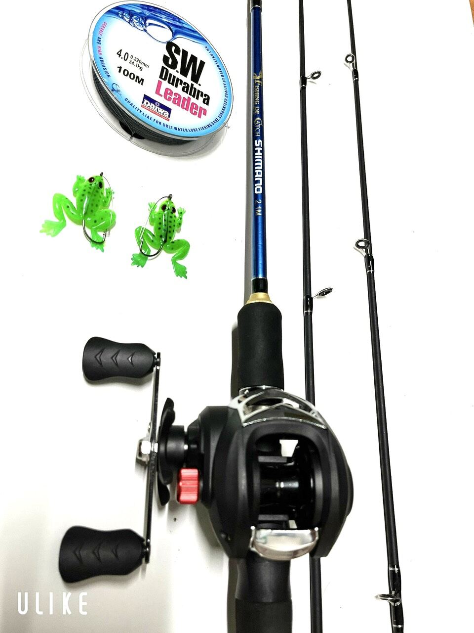 Bộ cần lure ngang shimano