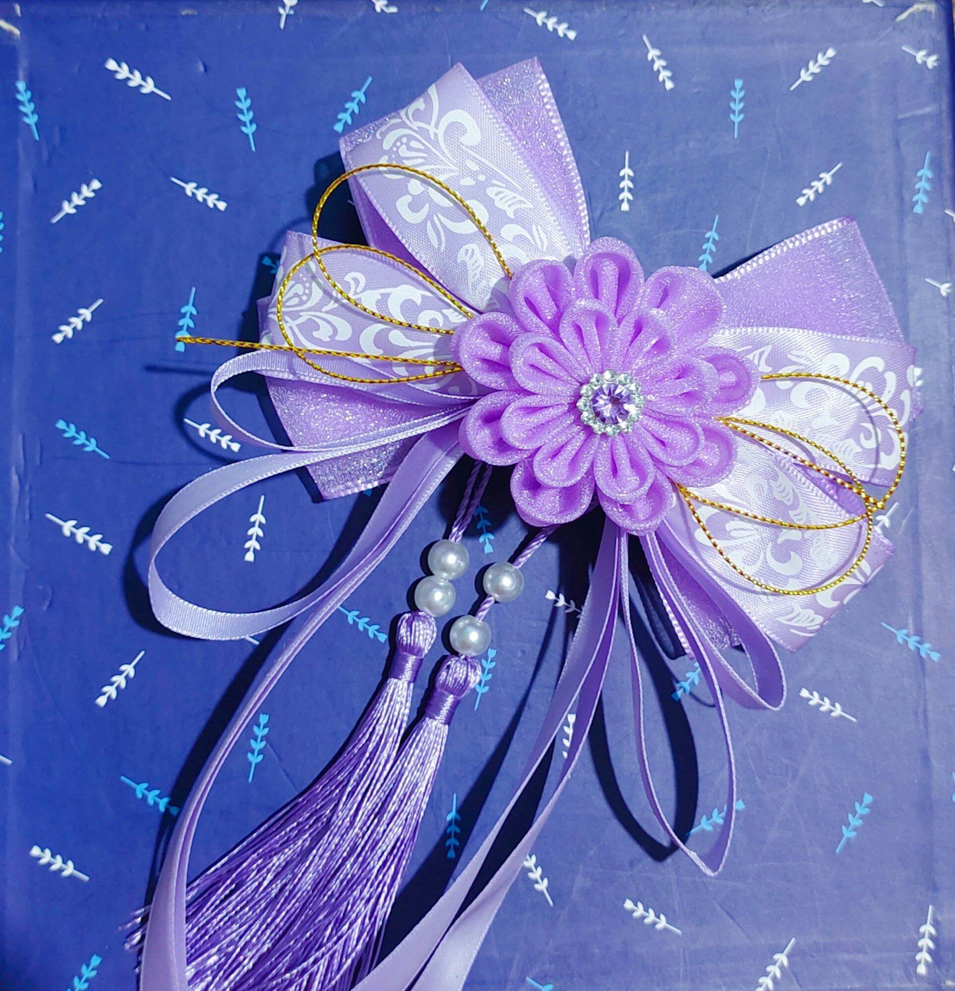 kẹp nơ cổ trang (hanfu, tiểu thư) 18