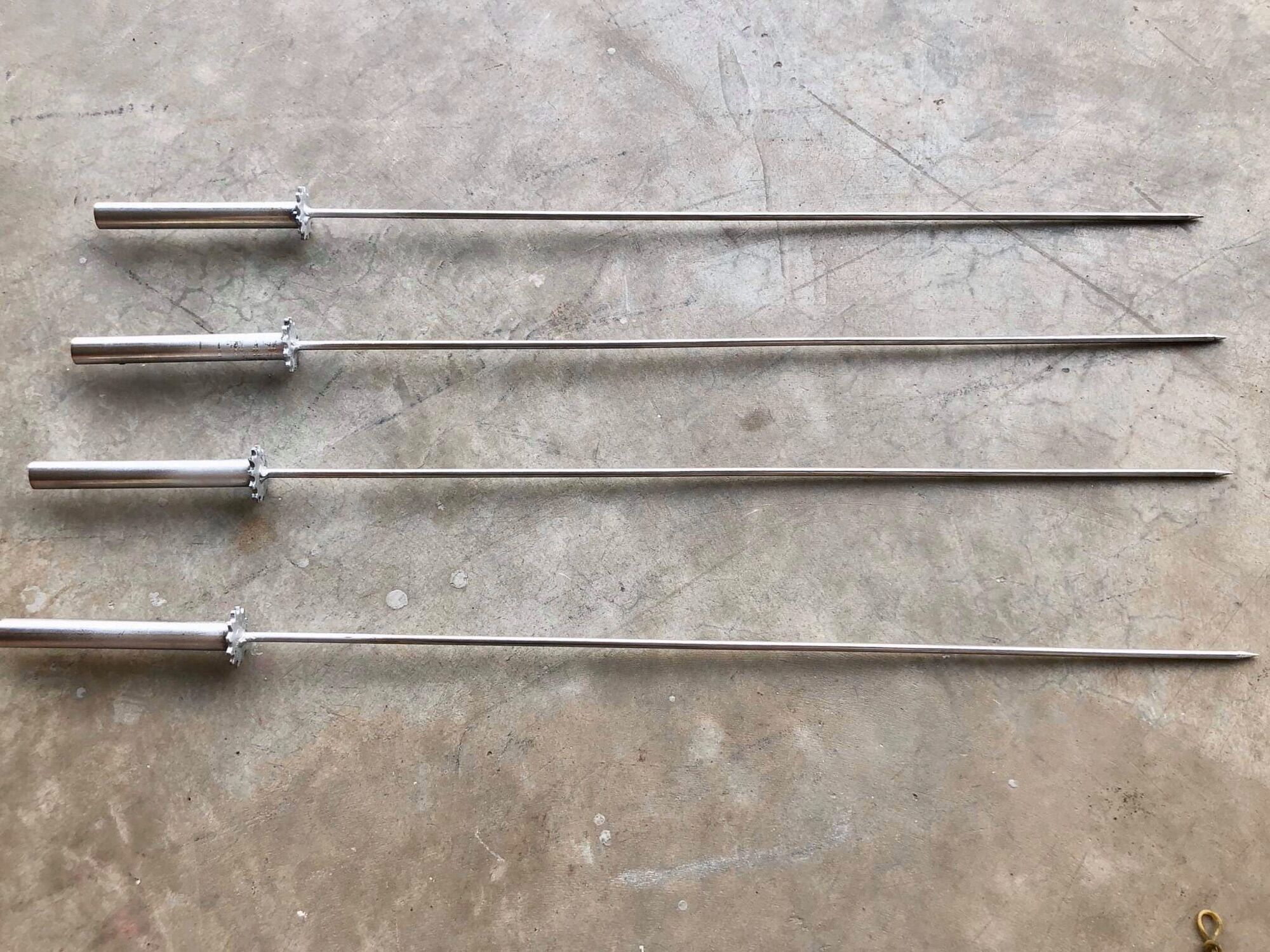 Xiên nướng thịt dùng cho máy nướng tự động mini gia đình