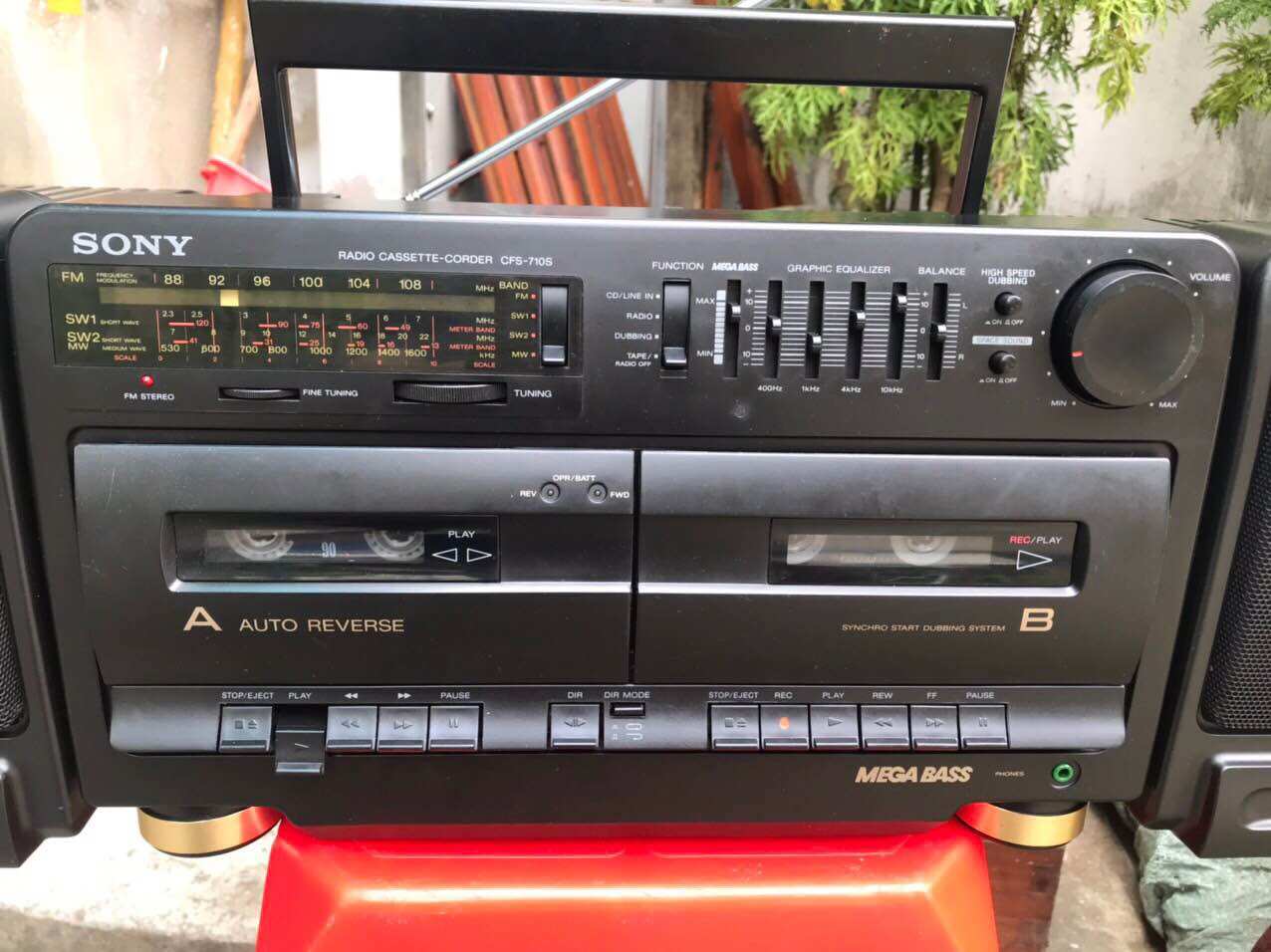 Đài SONY -710s cực mới, hoàn hảo mọi chức năng,âm thanh cực tốt