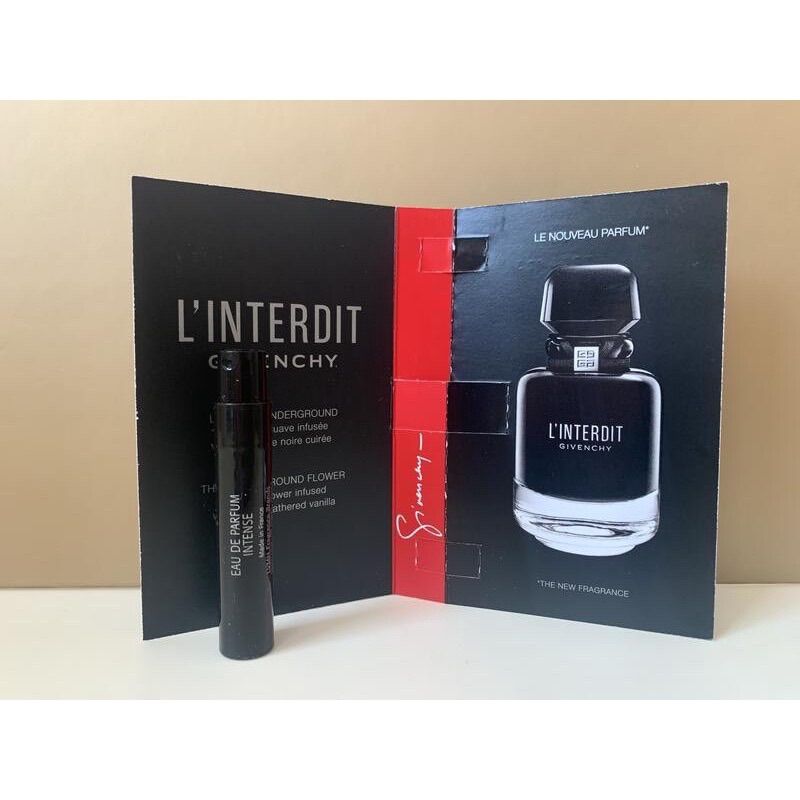 Sample mẫu thử Nước hoa Givenchy L'Interdit Eau de Parfum Intense 1ml | Vinie.minisize
