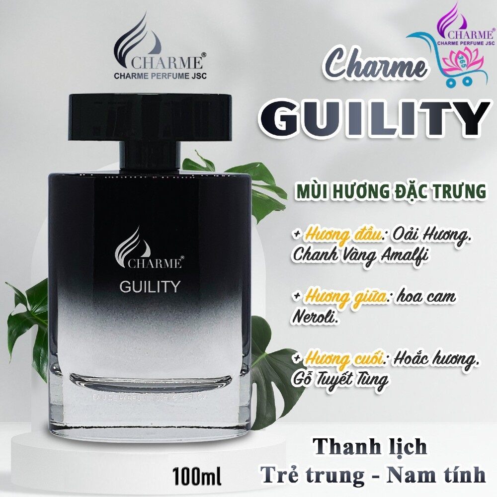 Nước Hoa Charme_Guility 100ml Chính Hãng
