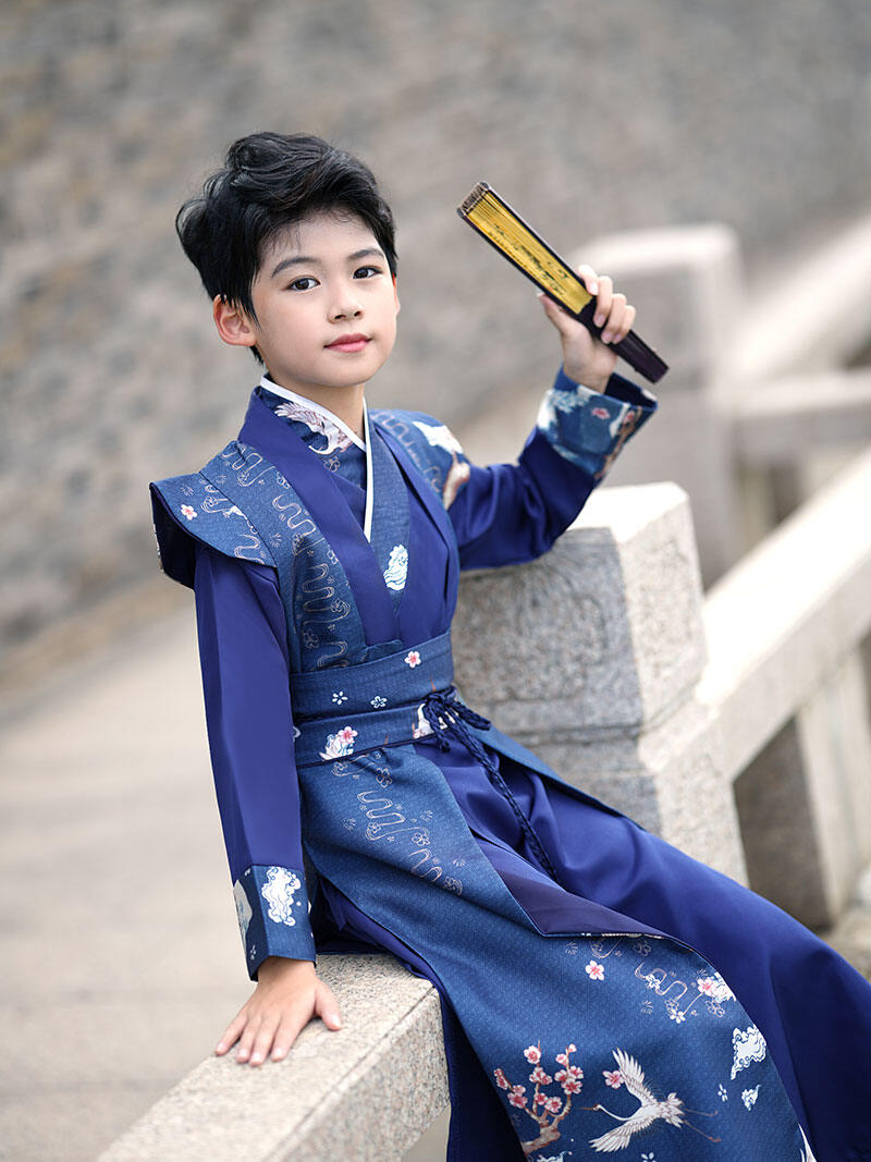 Trang Phục Thời Đường Bé Trai Hán Phục Trang Phục Trẻ Em Phong Cách Trung Quốc Bé Trai Mẫu Mùa Xuân Cổ Trang Trẻ Em Lớp Tốt Nghiệp 2024 Bé Gái Học Biểu Diễn Quốc Gia
