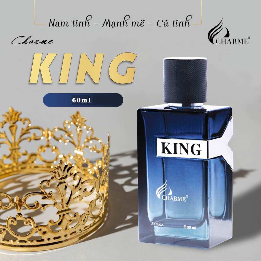 Nước hoa nam Charme King 10ml - 60ml