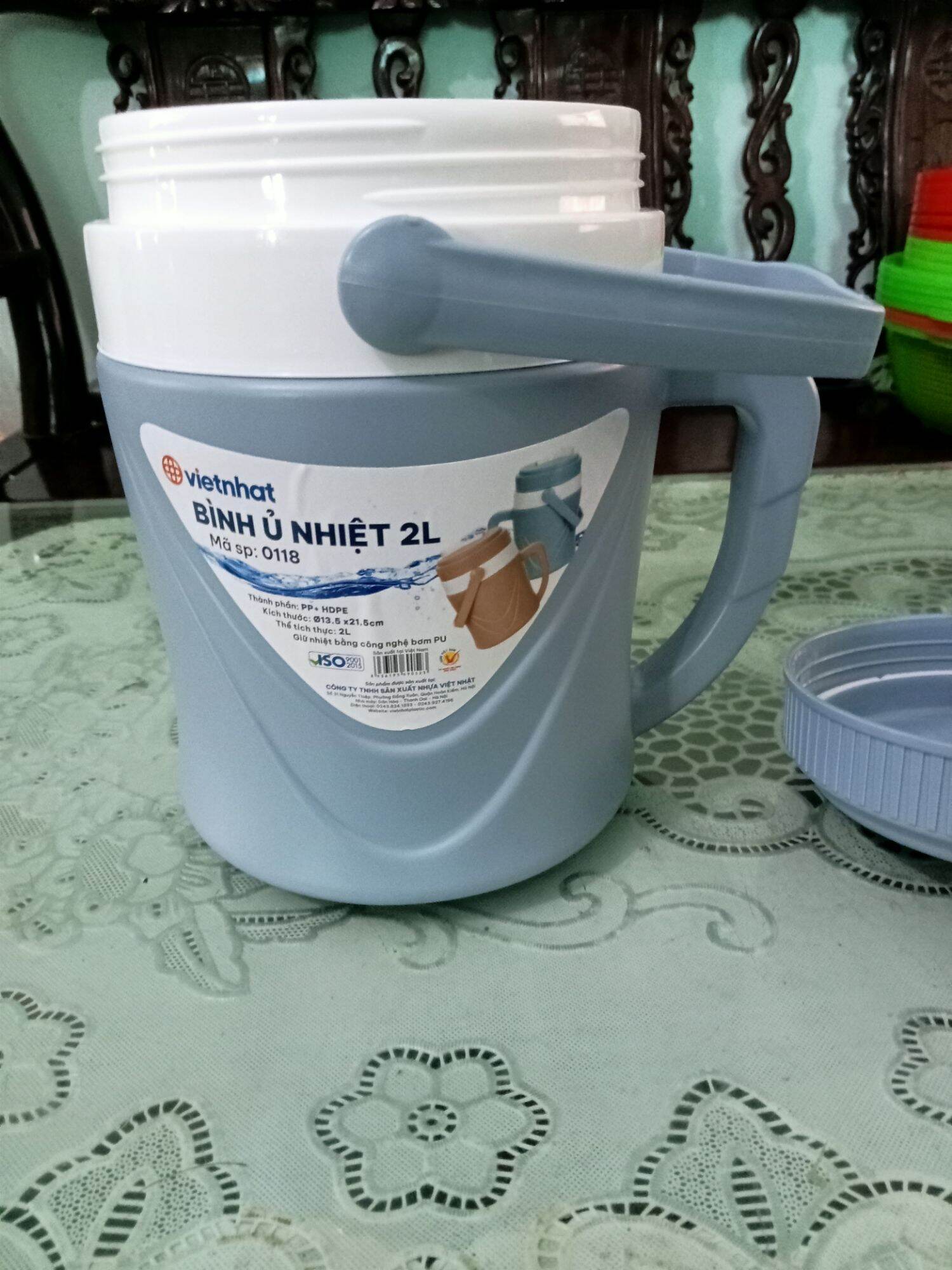 BÌNH Ủ GIỮ NHIỆT VIỆT NHẬT 2 LÍT