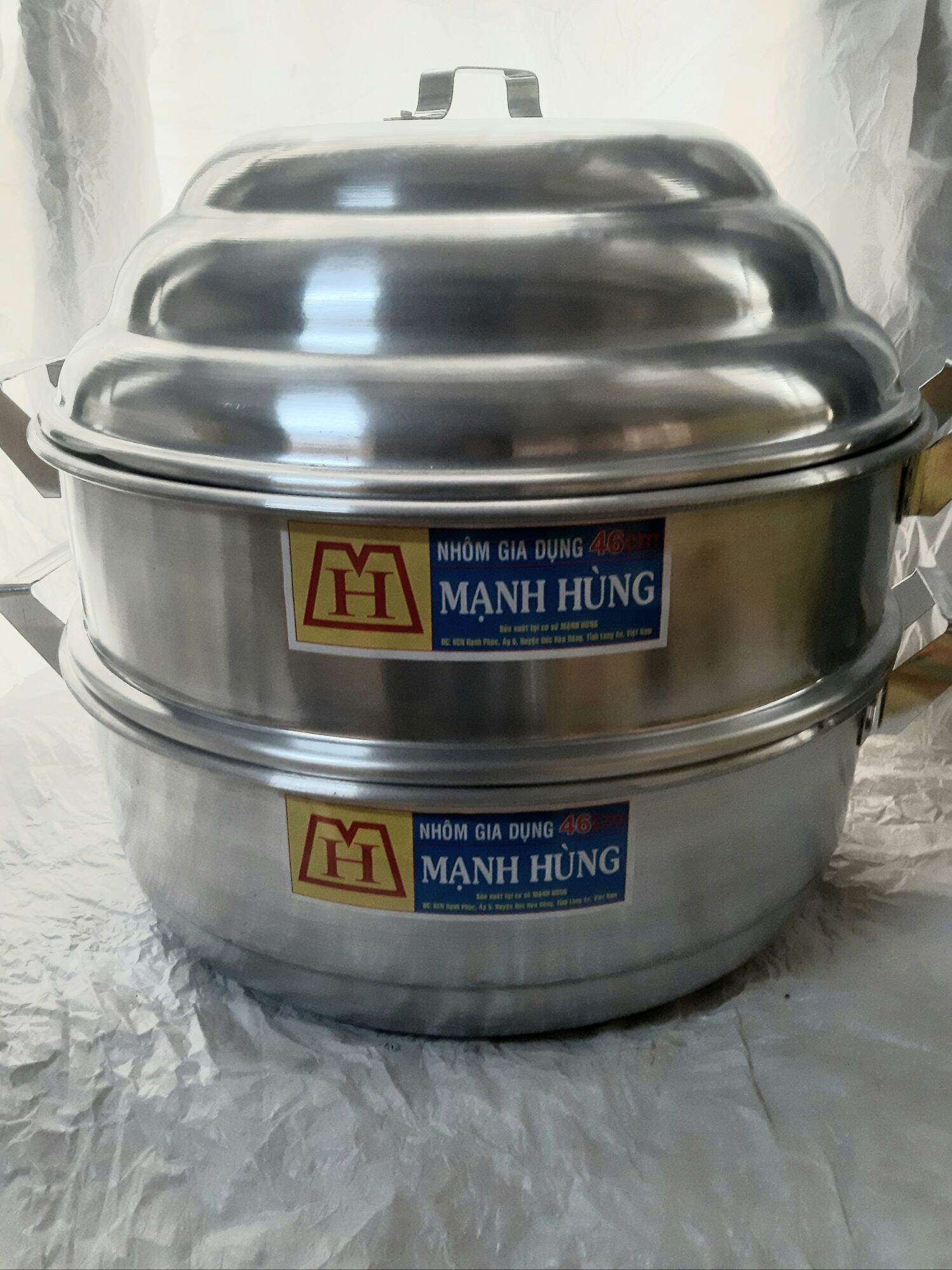 Xửng hấp nhôm Mạnh Hùng size 46cm