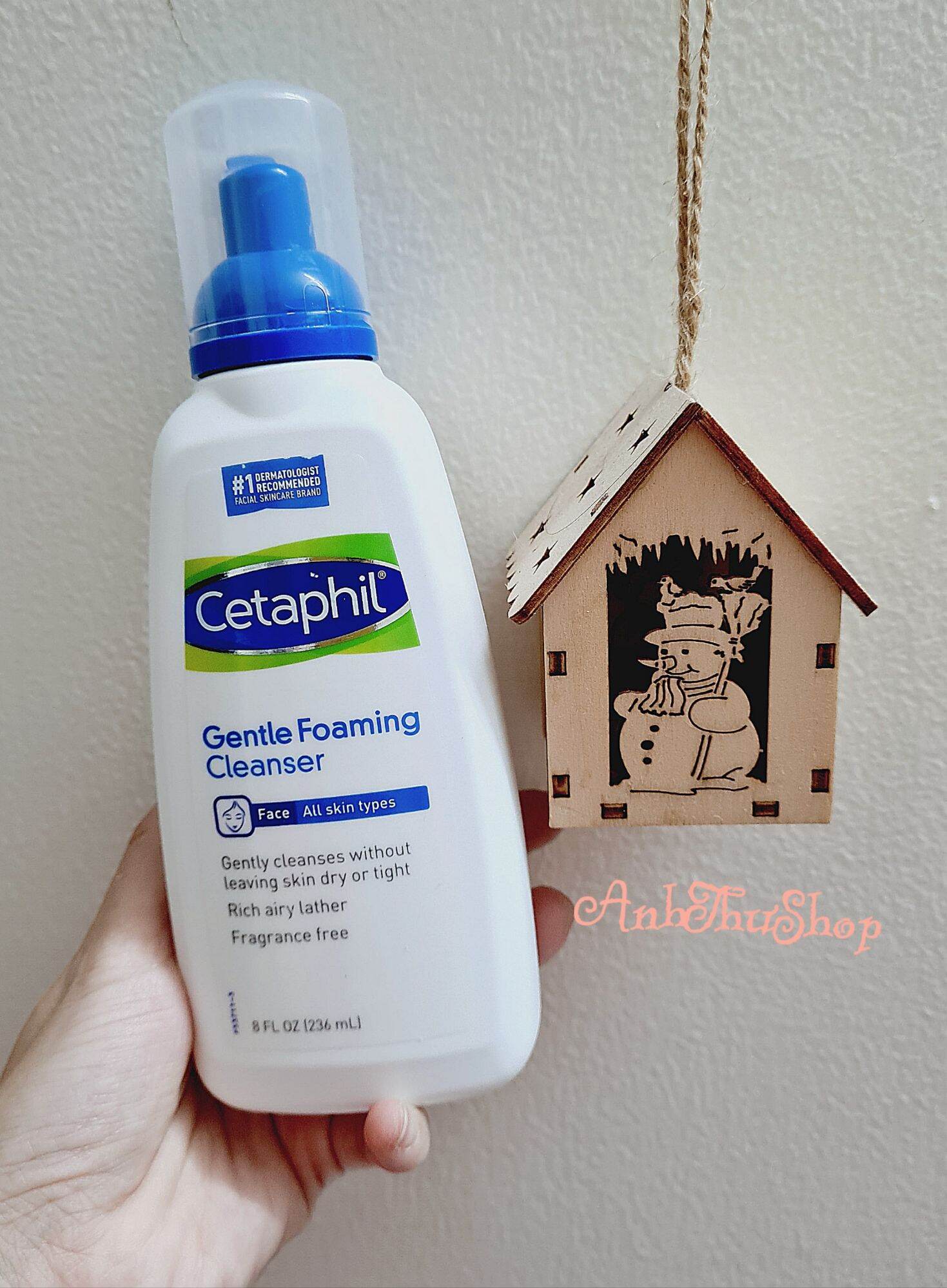 [Hàng Canada] Sữa rửa mặt tạo bọt CETAPHIL Gentle Foaming Cleanser/Foaming
