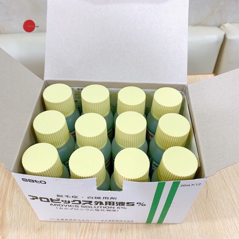 Tinh chất Kích Thích Mọc Tóc Thảo Dược Sato Arovics Nhật Bản 30ml