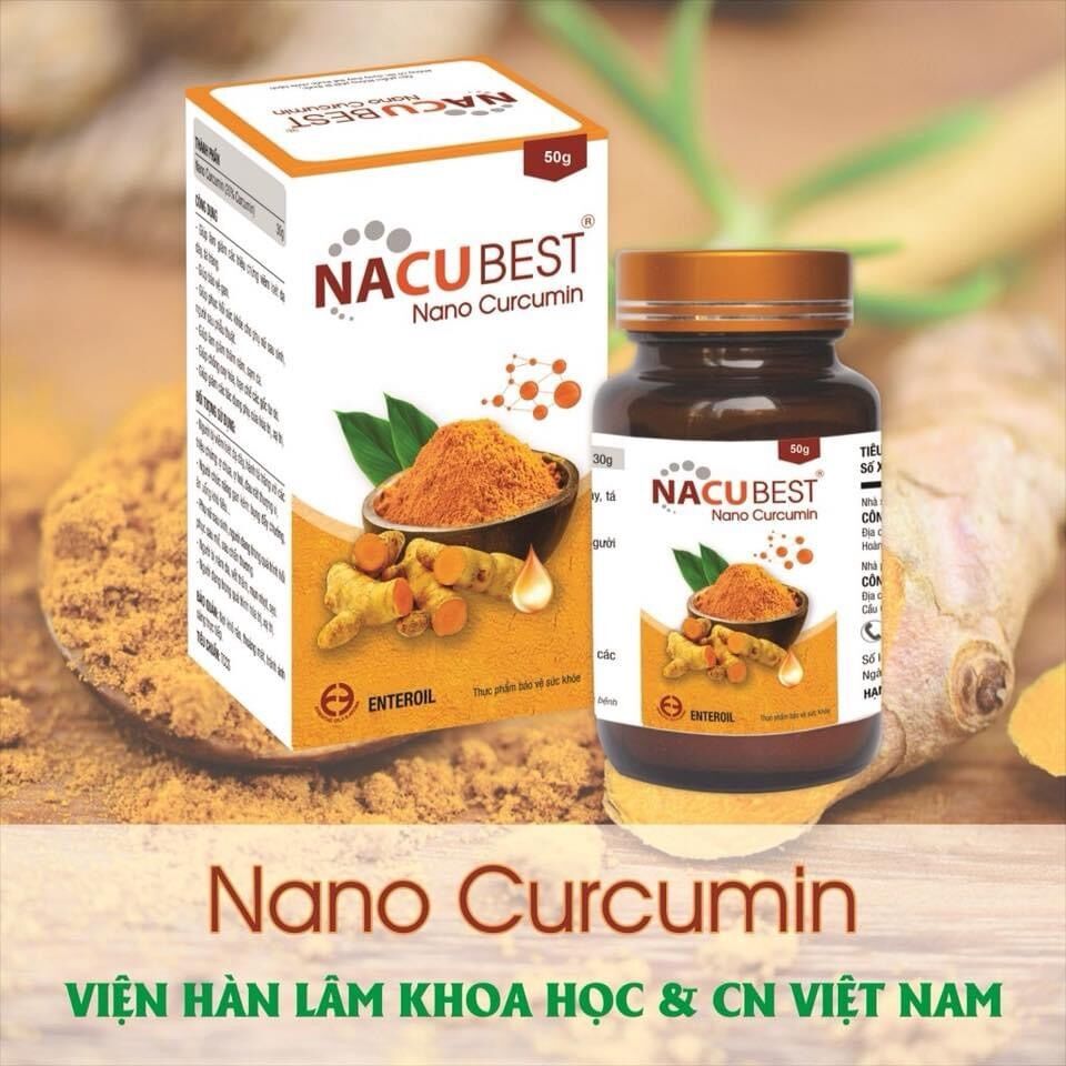 Tinh nghệ nano nacubest viện hàn lâm kh&cn việt nam