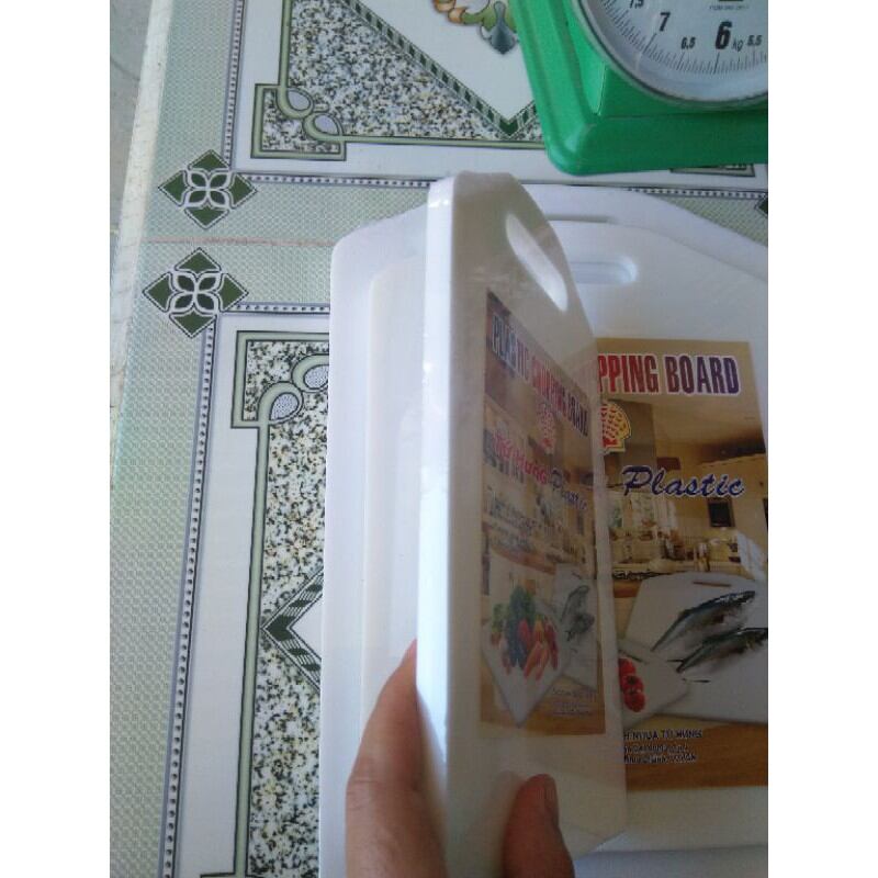 thớt nhựa vuông nhỏ Tứ Hưng (25x15x0,9 cm)