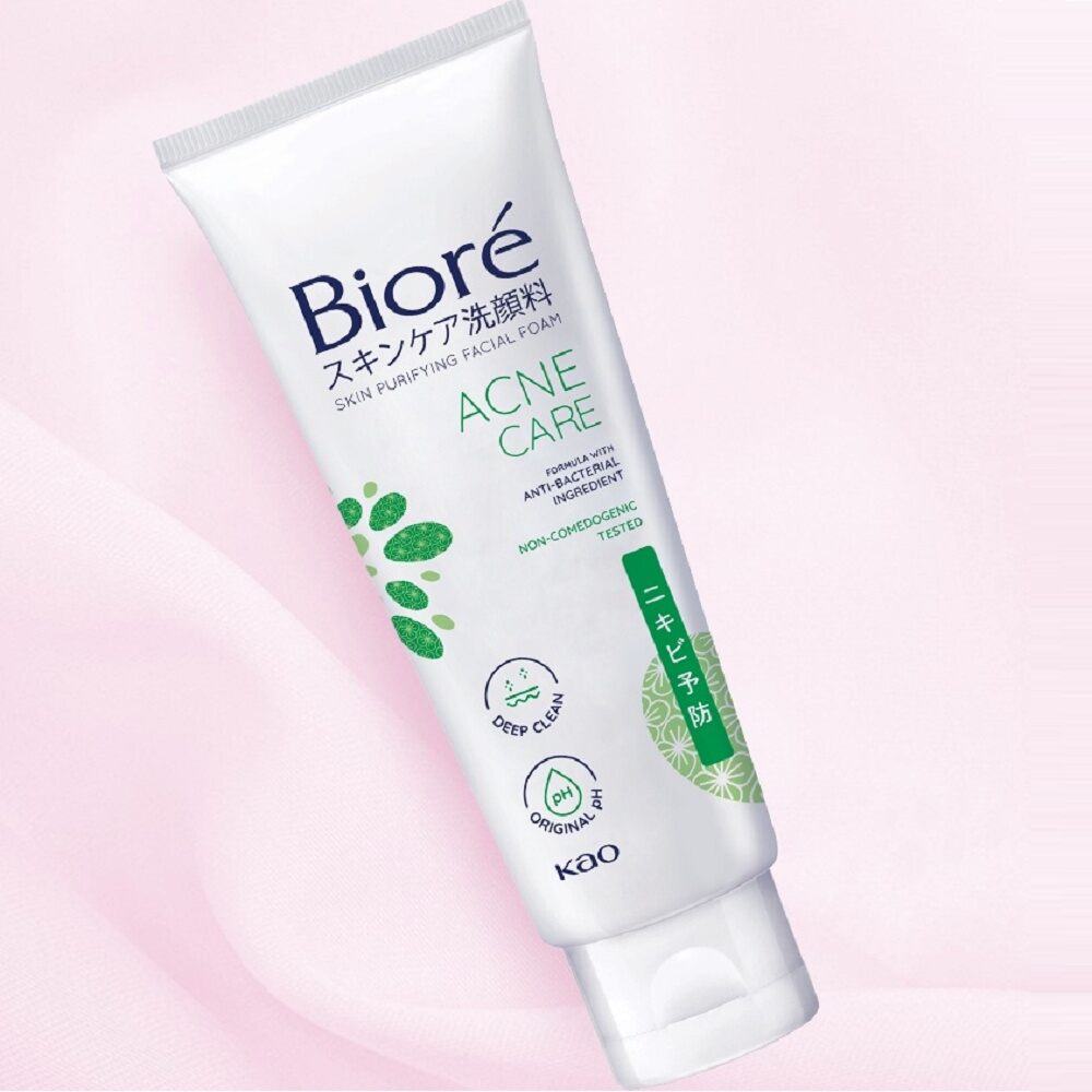 SỮA RỬA MẶT NGỪA MỤN BIORE 100GR MẪU MỚI