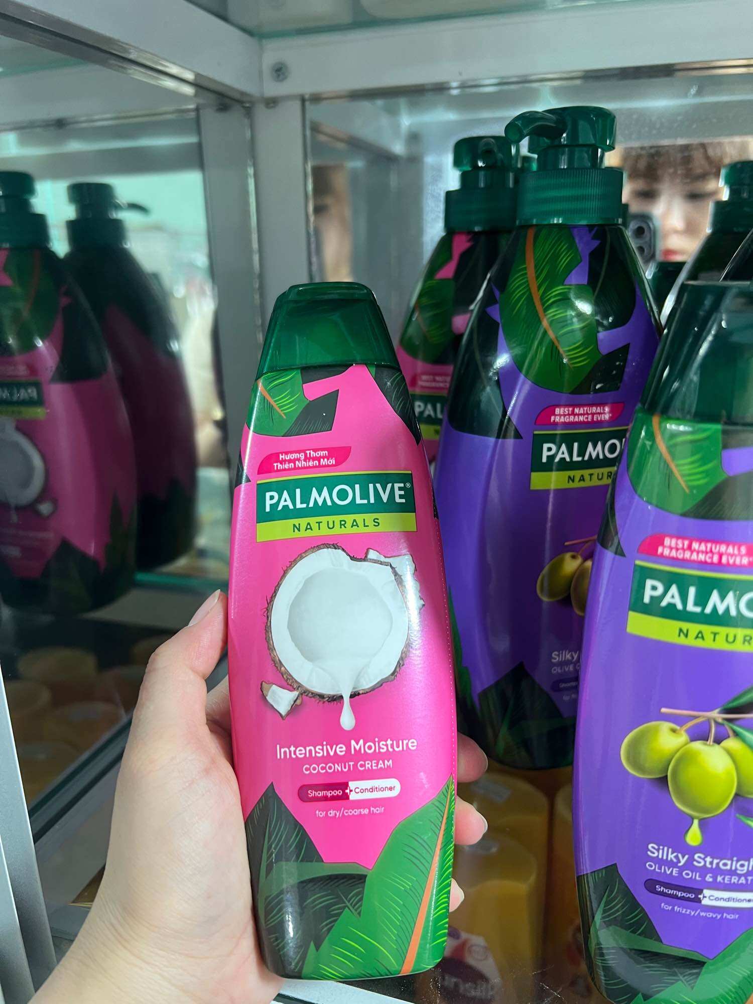 Dầu gội dừa & oliu palmolive 180ml &600ml