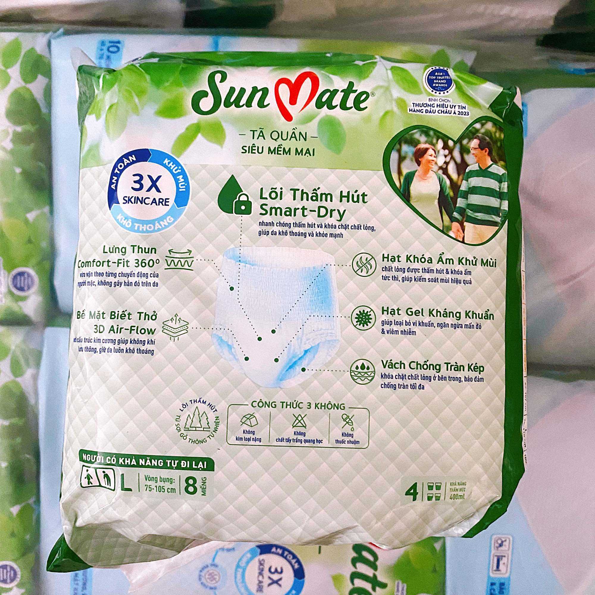 Tã quần người lớn Sunmate L8