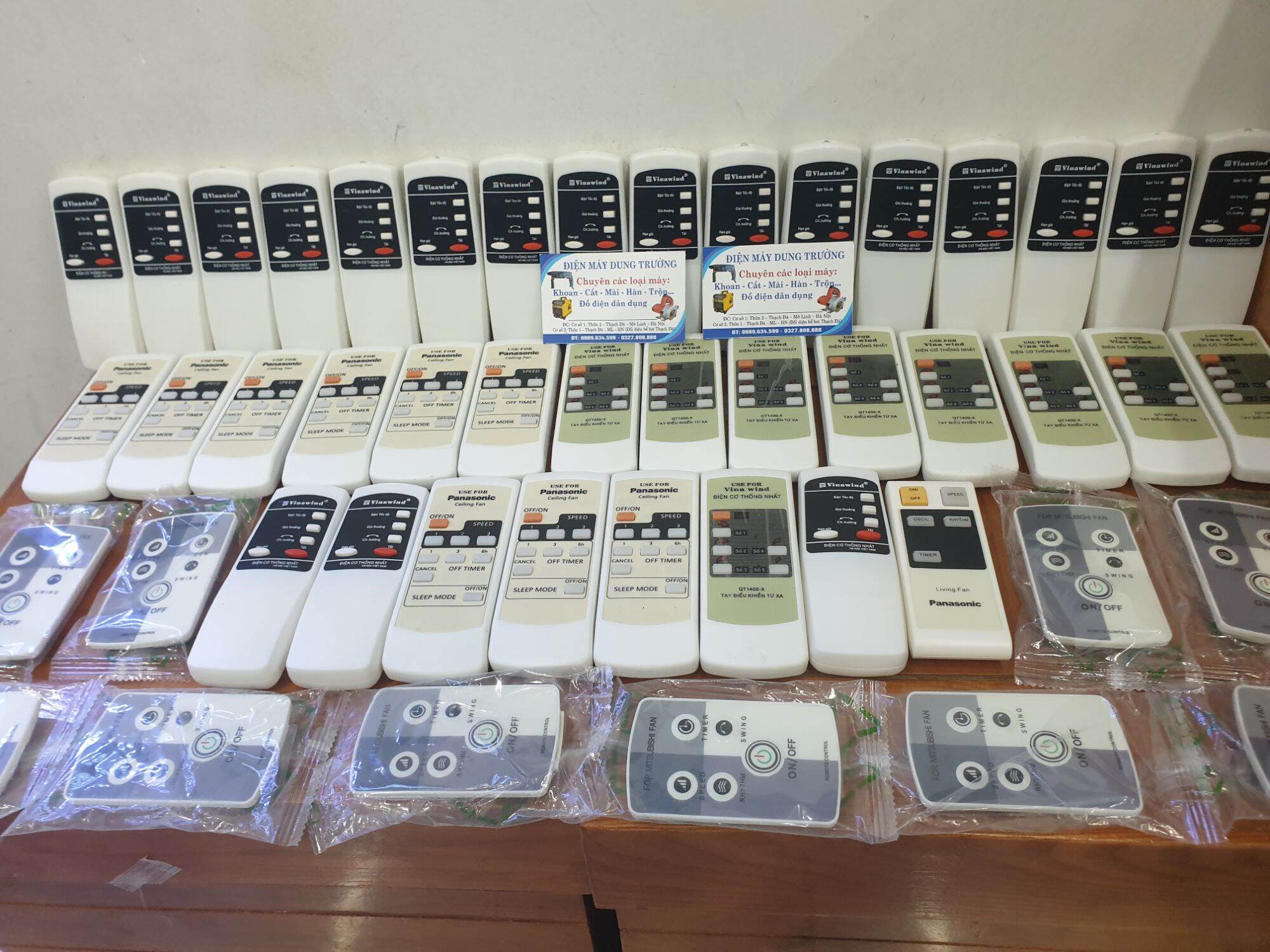 Remote điều khiển quạt trần PANASONIC 4 cánh