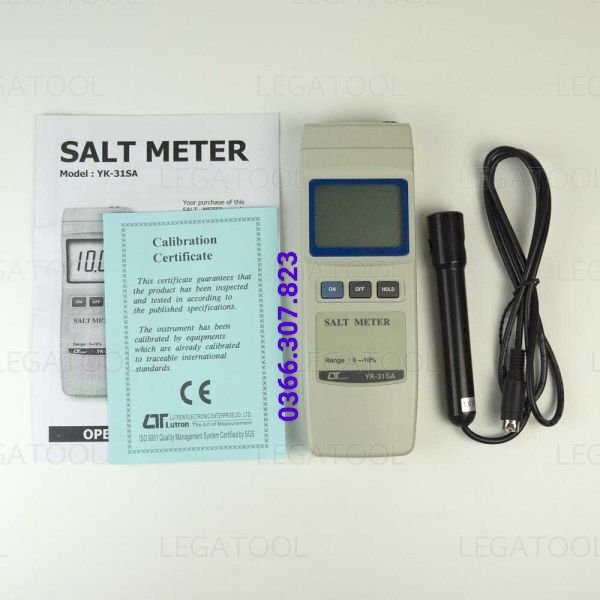 Máy đo độ mặn của nước Lutron YK-31SA (10%)