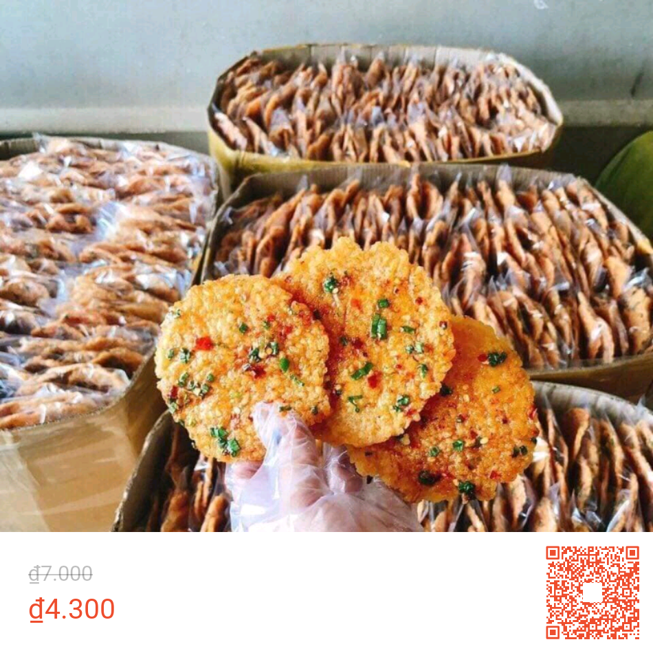 10 miếng cơm cháy chiên nước mắm 60k
