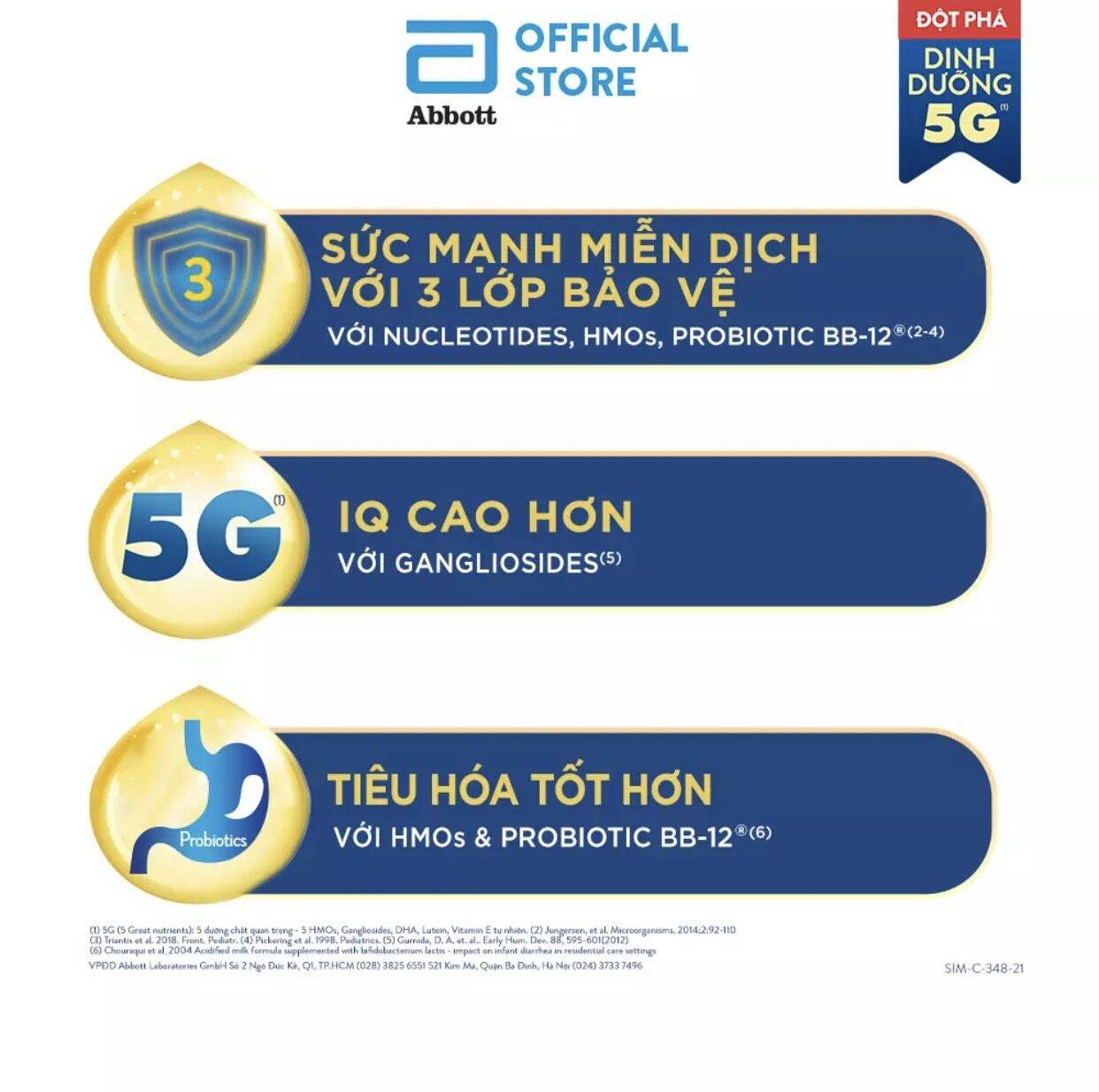Sữa bột Similac Einstein 4 mẫu mới 900g