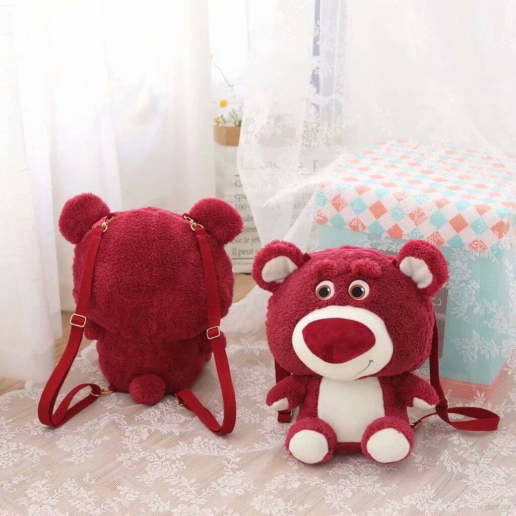 Ba lô đeo vai hình gấu dâu