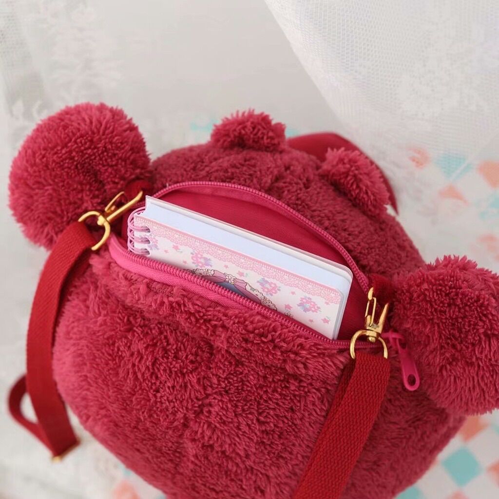 Ba Lô Đeo Vai Hình Gấu dâu
