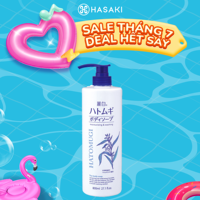 [DAILY] Sữa Tắm Hatomugi Dưỡng Ẩm Chiết Xuất Ý Dĩ 800ml Moisturizing và Washing The Body Soap Hasaki Sản Phẩm Chính Hãng