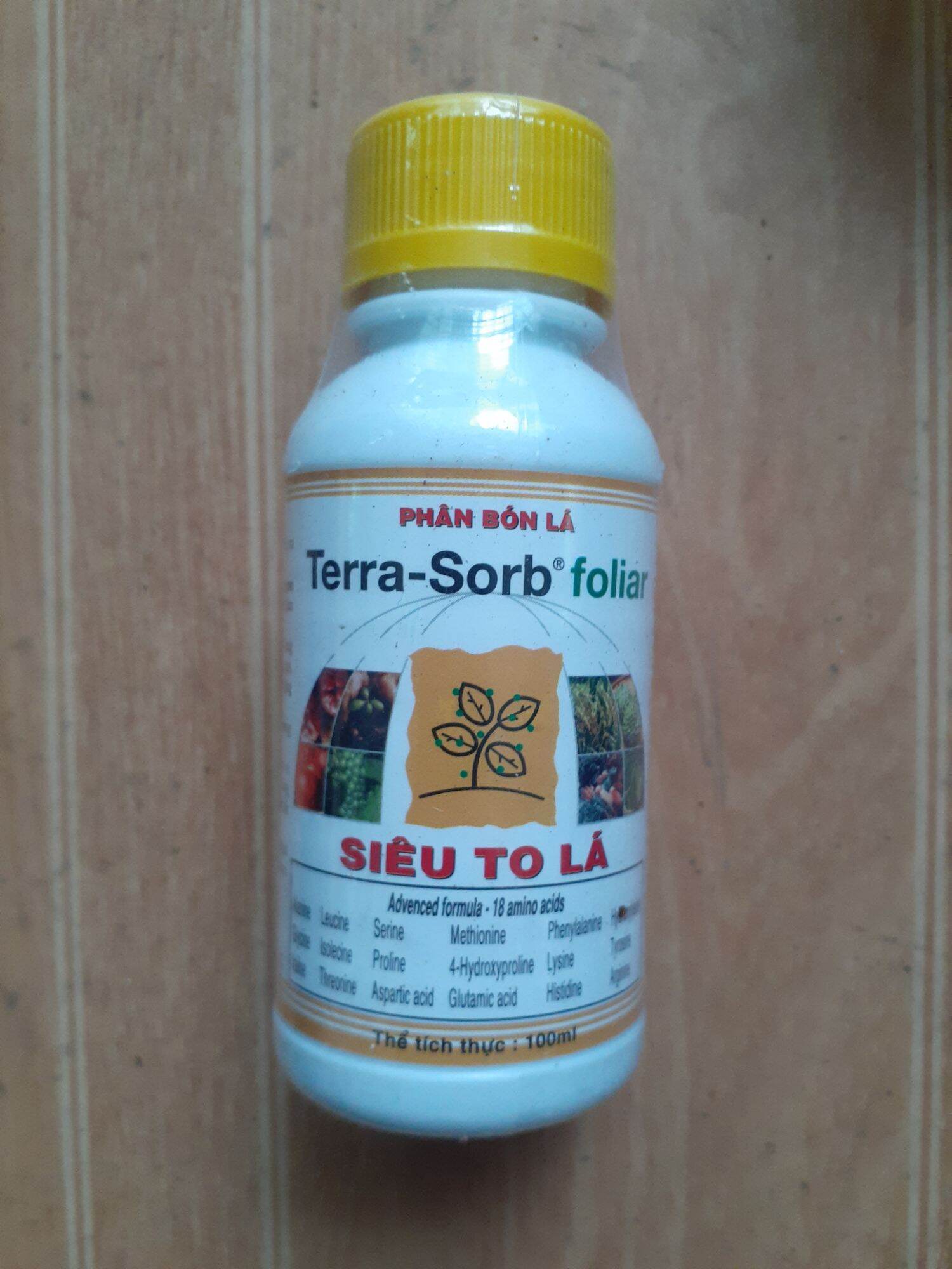 Phân bón lá terra sorb siêu to lá lọ 100ml