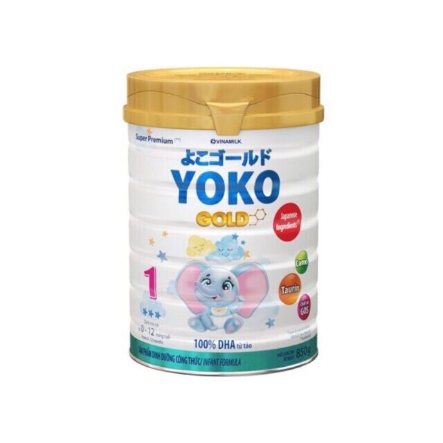 Sữa bột Yoko Gold số 1 lon 850g