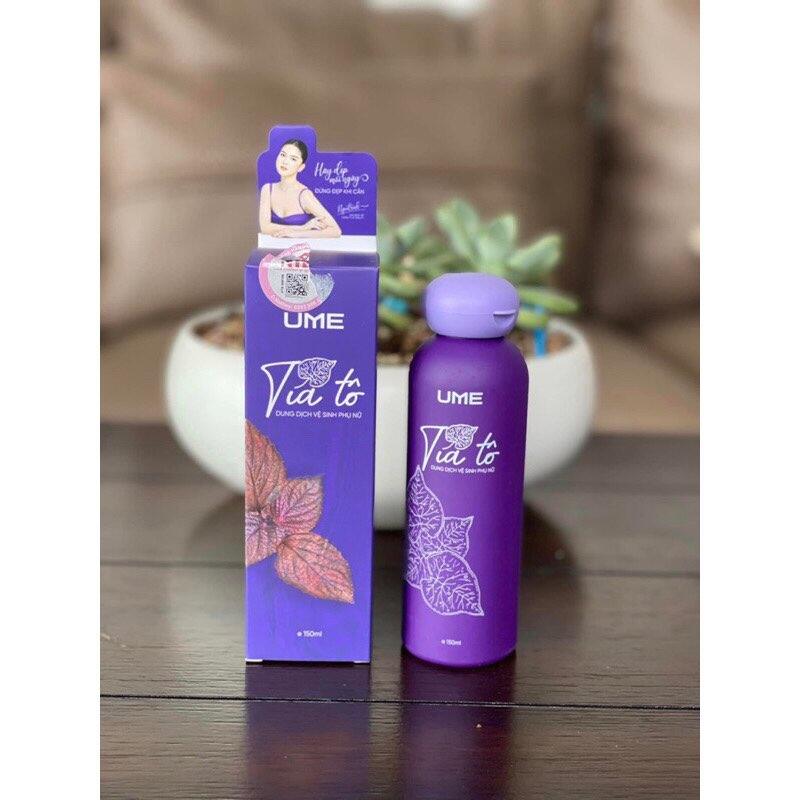  dung dịch vệ sinh lá tía tô ume 150ml