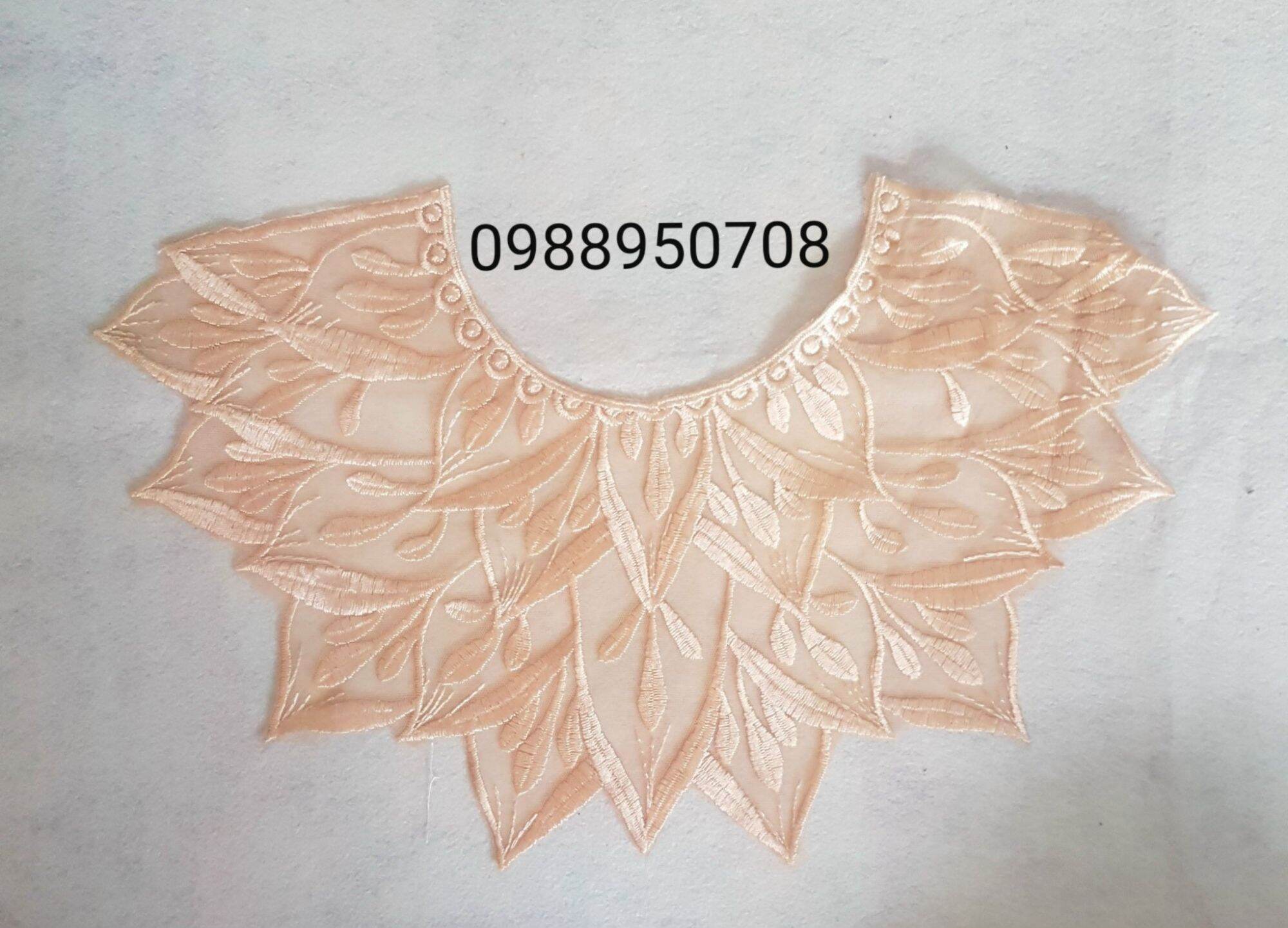 CỔ REN MAY ÁO KIỂU