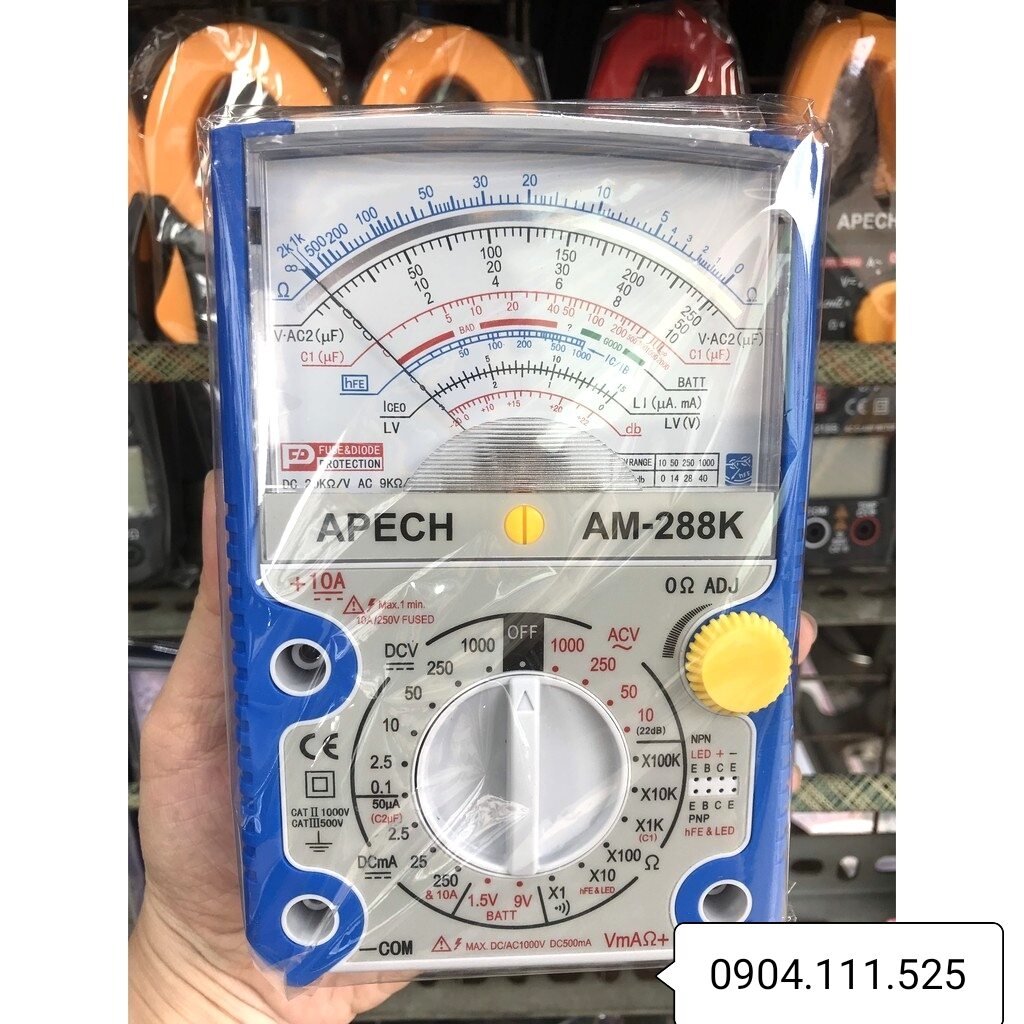 Đồng hồ vạn năng kim APECH AM-288K