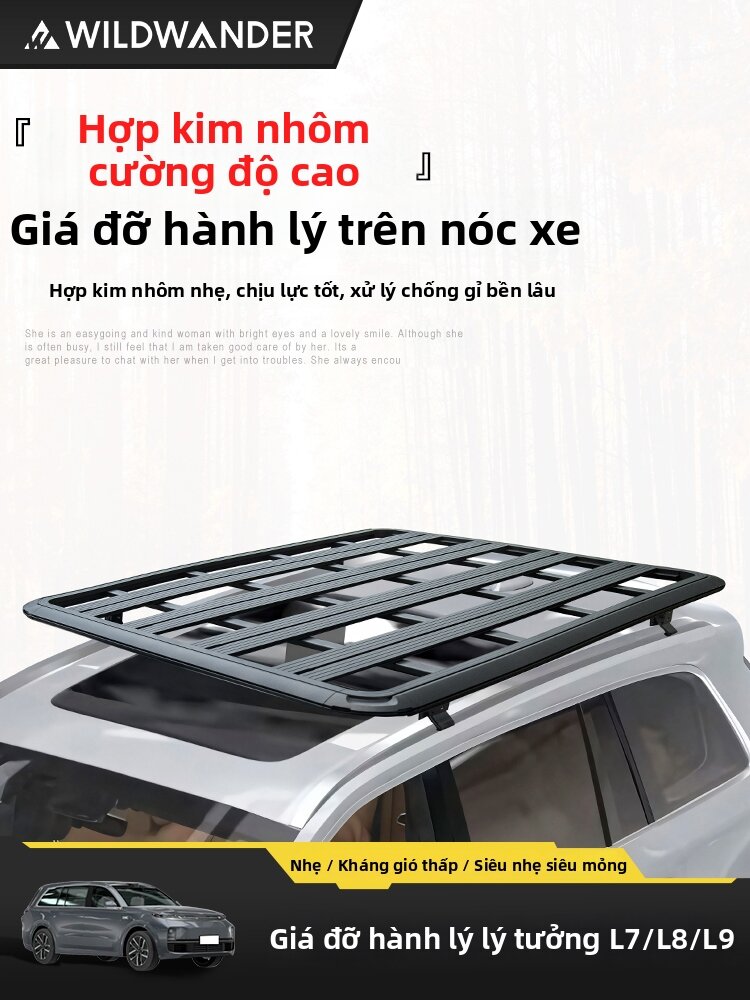 MUYECHAOGE | Specialized Roof Rack for Li Auto Models SUV Aluminum Giá 9,899,000 Đồng*Miễn phí vận chuyển