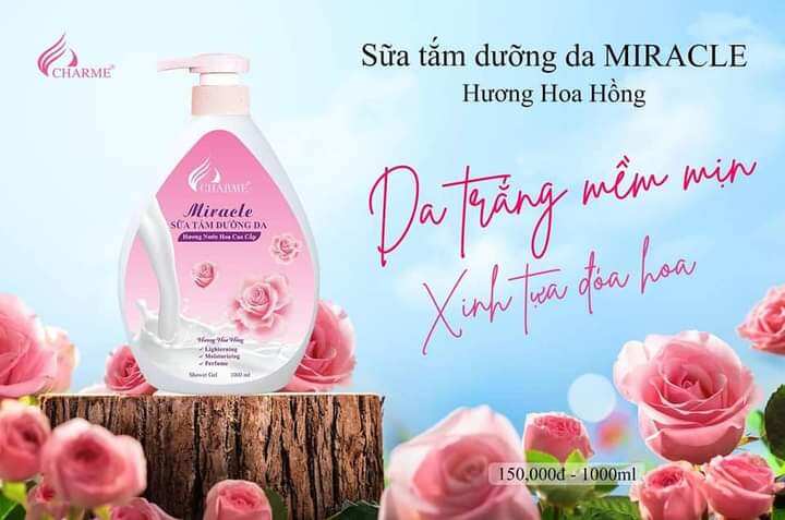 Sữa tắm Miracle 1000ml