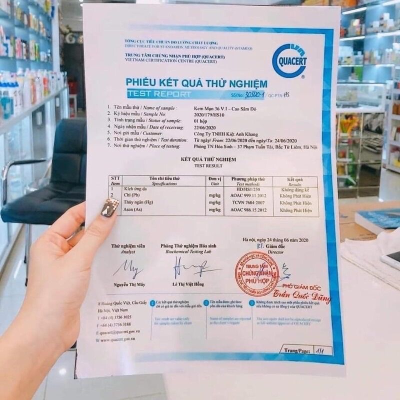 CAO SÂM MỤN ĐỎ 36 VỊ HỘP 15gr