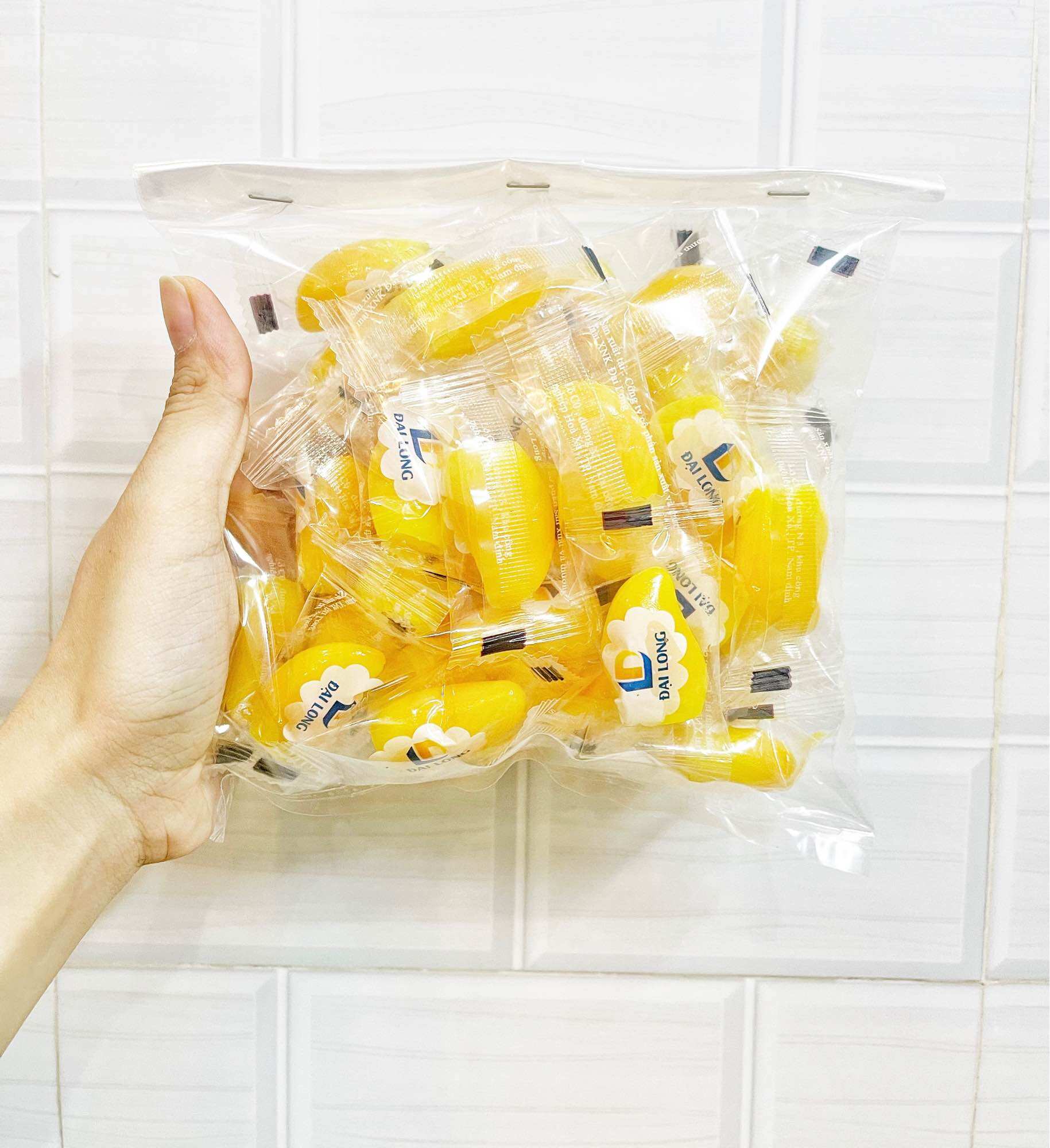 (DATE MỚI NHẤT: 2/2027) Kẹo Xoài Dẻo Bóc Vỏ Đại Long Nhiều Size (Có Sỉ)